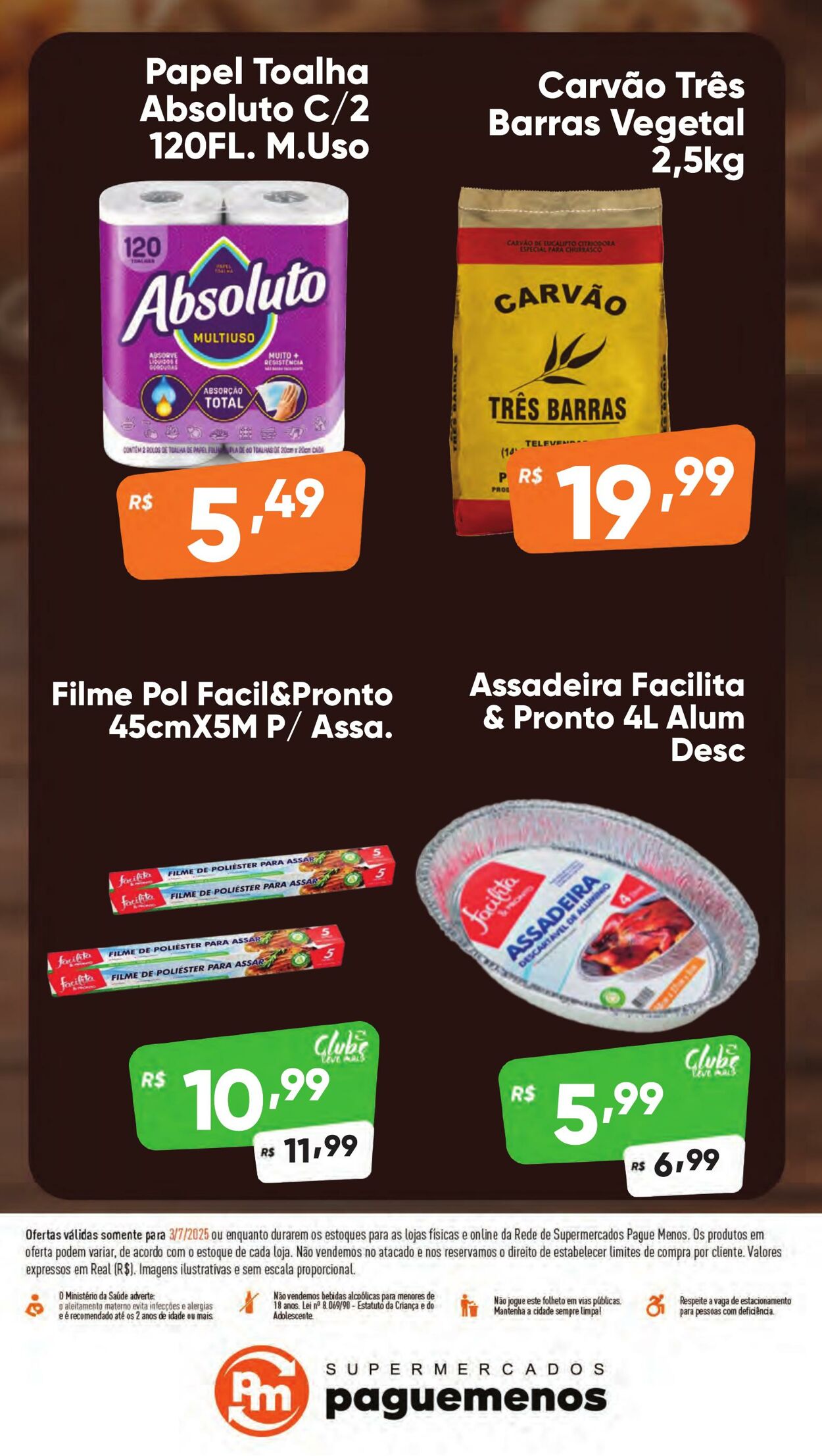 Folheto Super Pague Menos 03.07.2025 - 17.07.2025