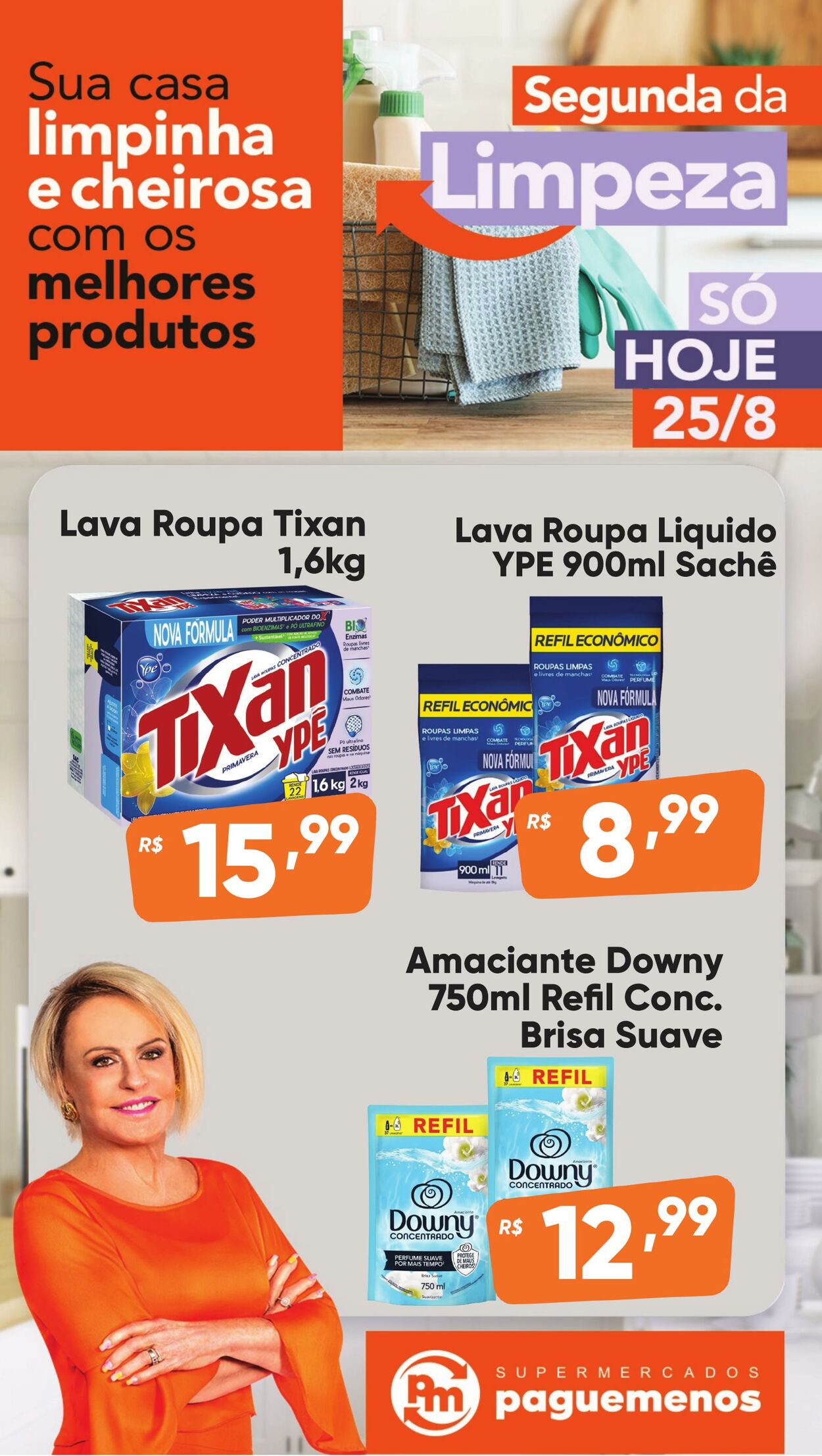 Folheto Super Pague Menos 25.08.2025 - 01.09.2025