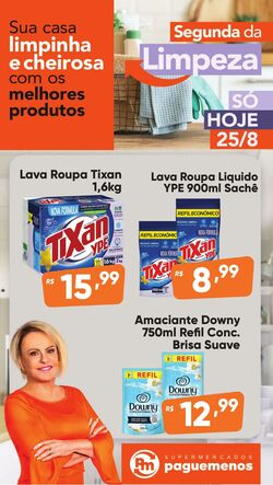 Folheto Super Pague Menos 25.08.2025 - 01.09.2025