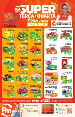 Folheto Super Pague Menos 05.08.2025 - 19.08.2025