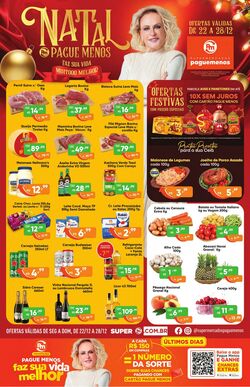 Folheto Super Pague Menos 23.12.2025 - 05.01.2026