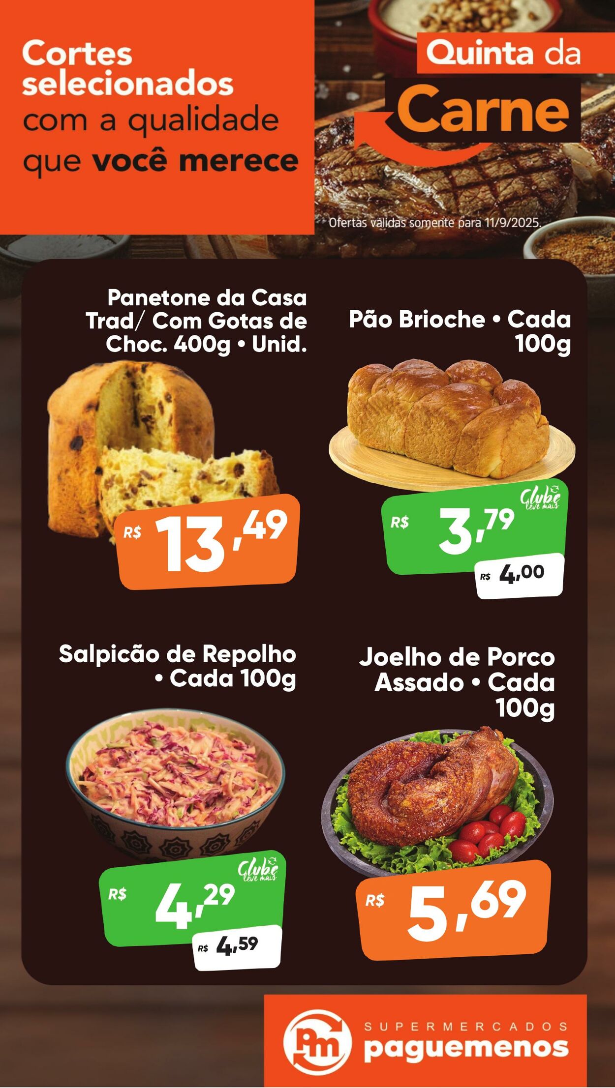 Folheto Super Pague Menos 11.09.2025 - 25.09.2025