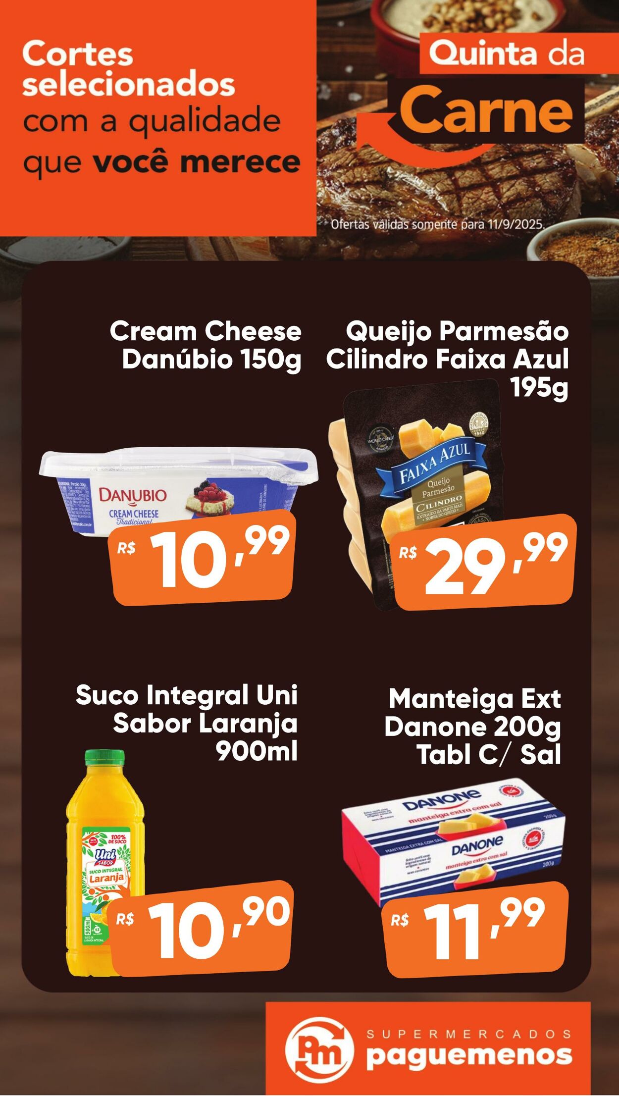 Folheto Super Pague Menos 11.09.2025 - 25.09.2025