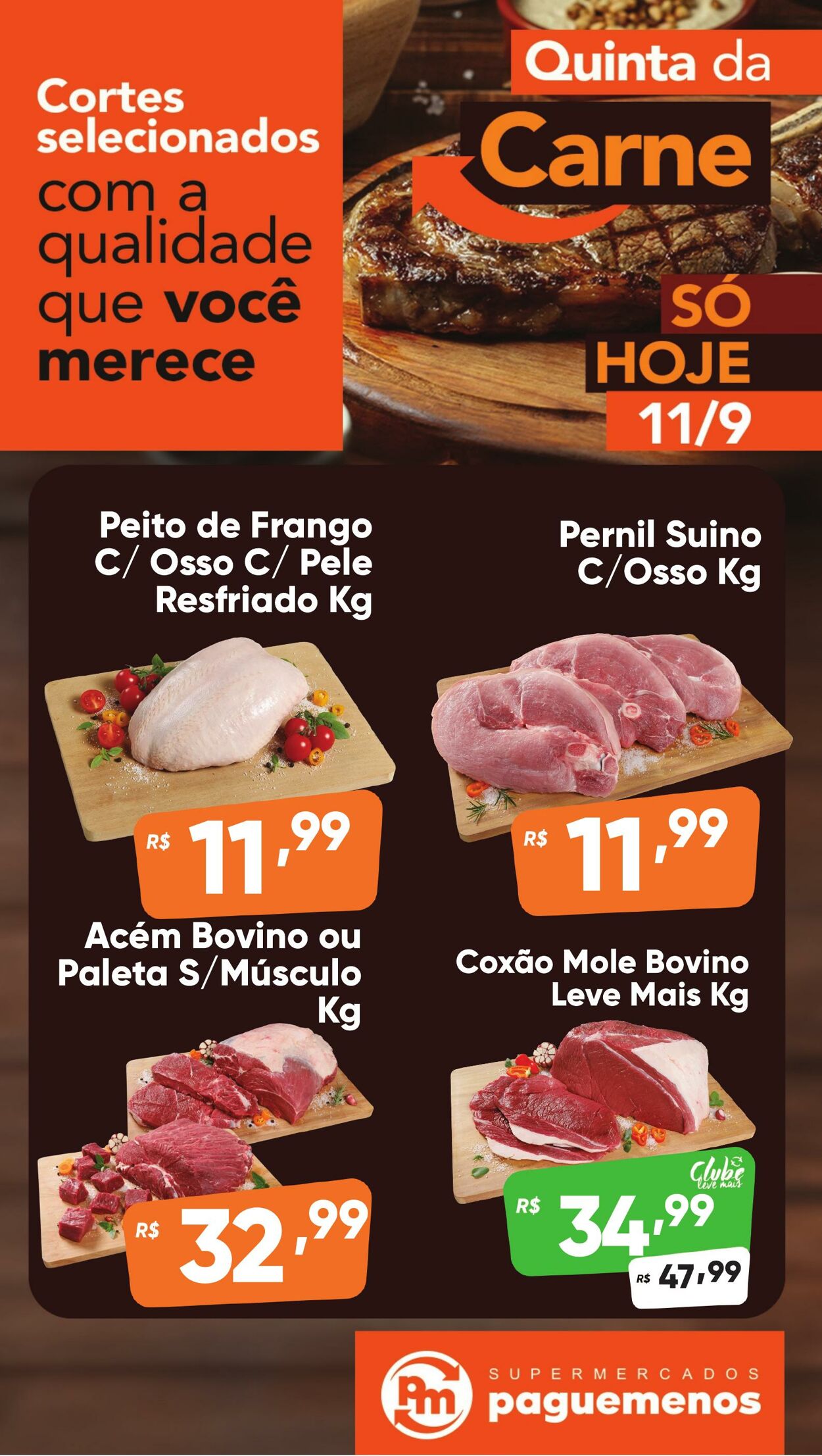 Folheto Super Pague Menos 11.09.2025 - 25.09.2025