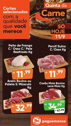 Folheto Super Pague Menos 11.09.2025 - 25.09.2025