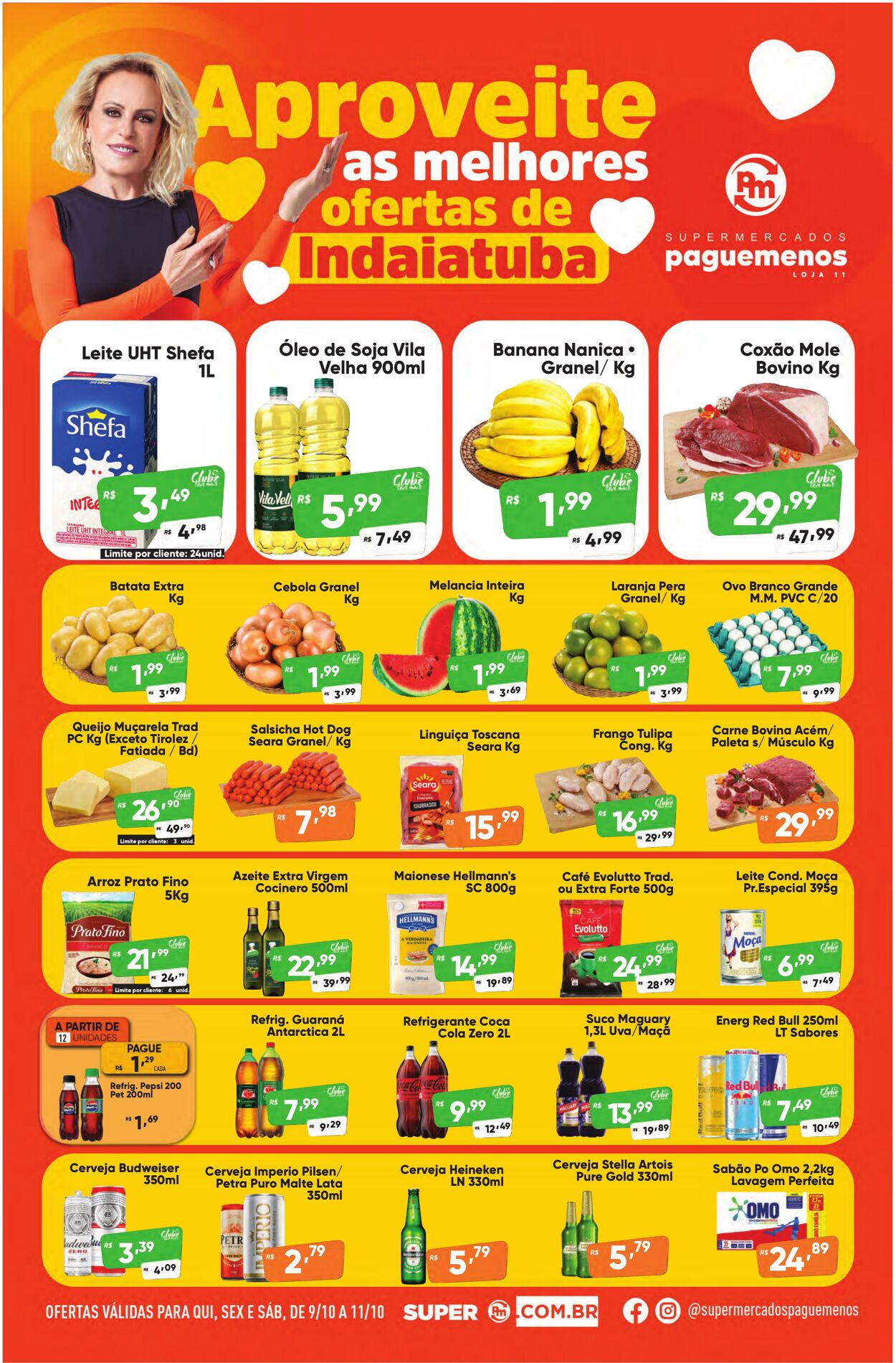 Folheto Super Pague Menos 10.10.2025 - 26.10.2025