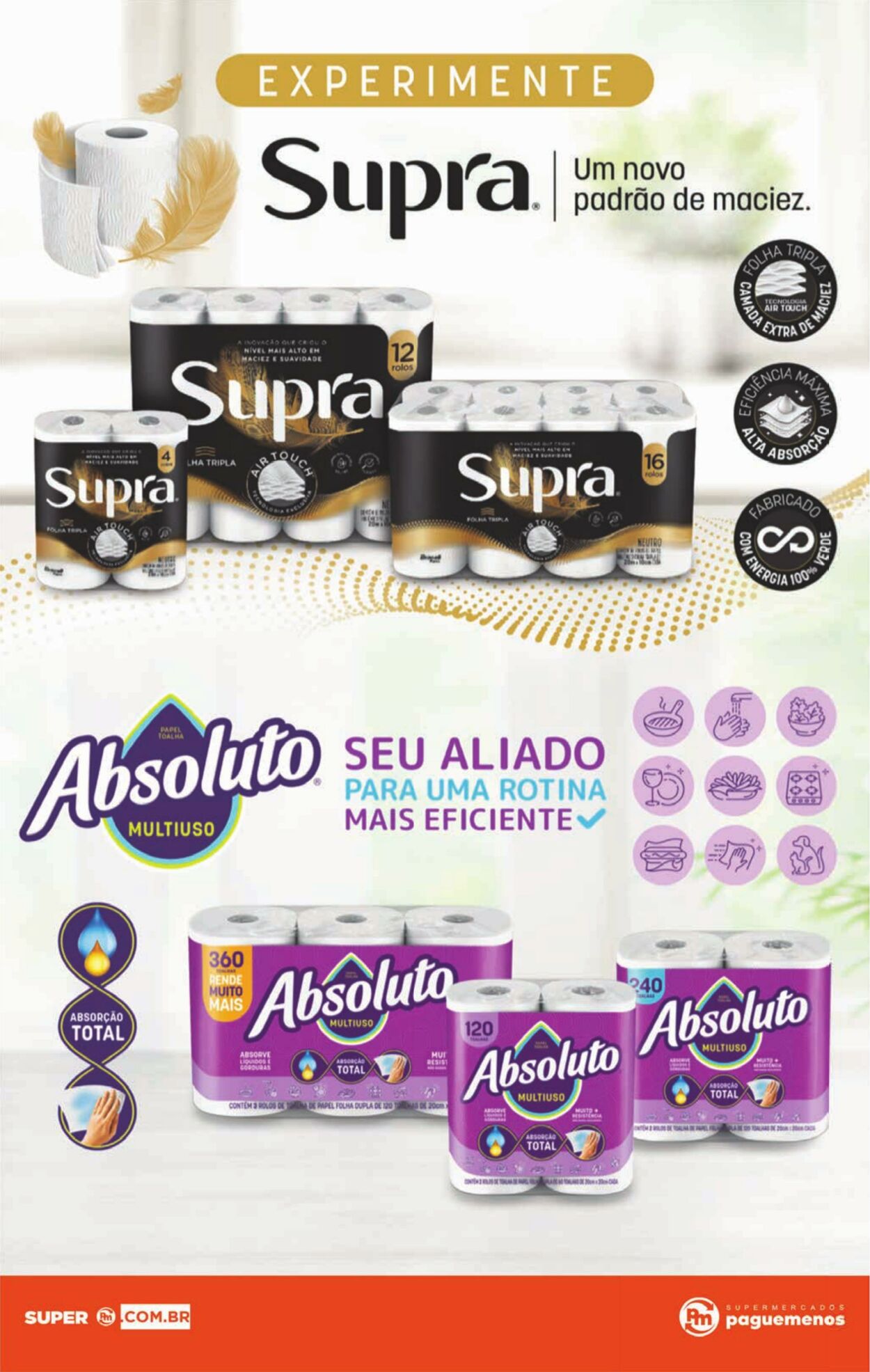 Folheto Super Pague Menos 23.10.2024 - 10.11.2024