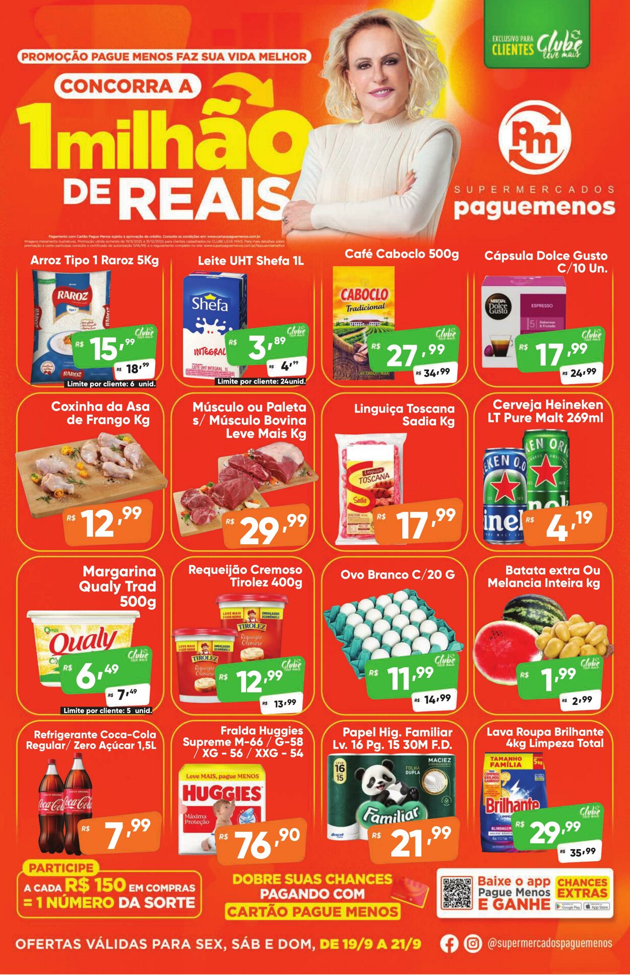 Folheto Super Pague Menos 19.09.2025 - 03.10.2025