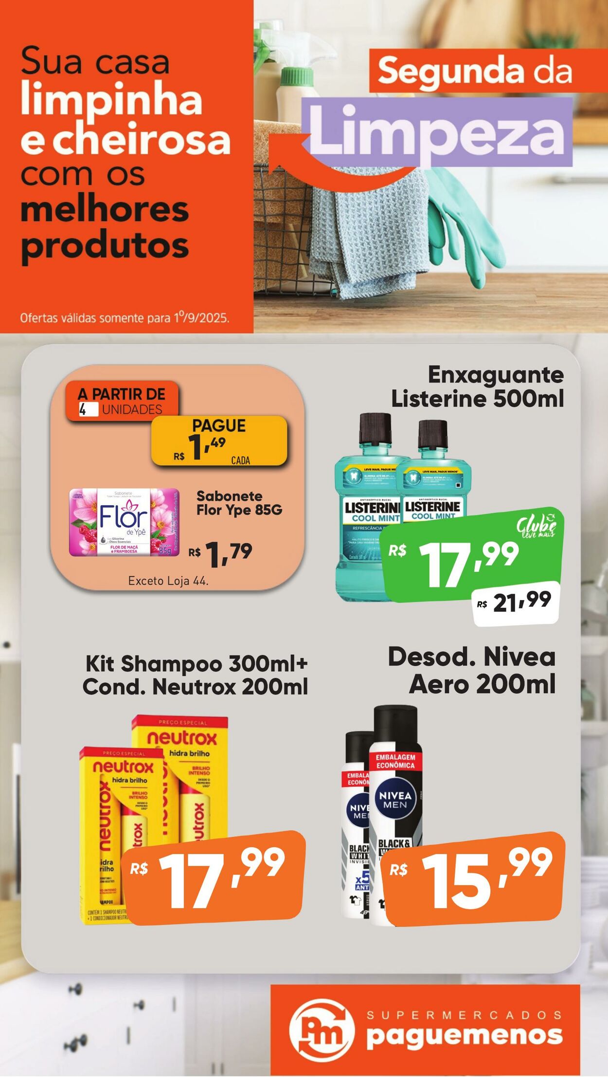 Folheto Super Pague Menos 01.09.2025 - 15.09.2025
