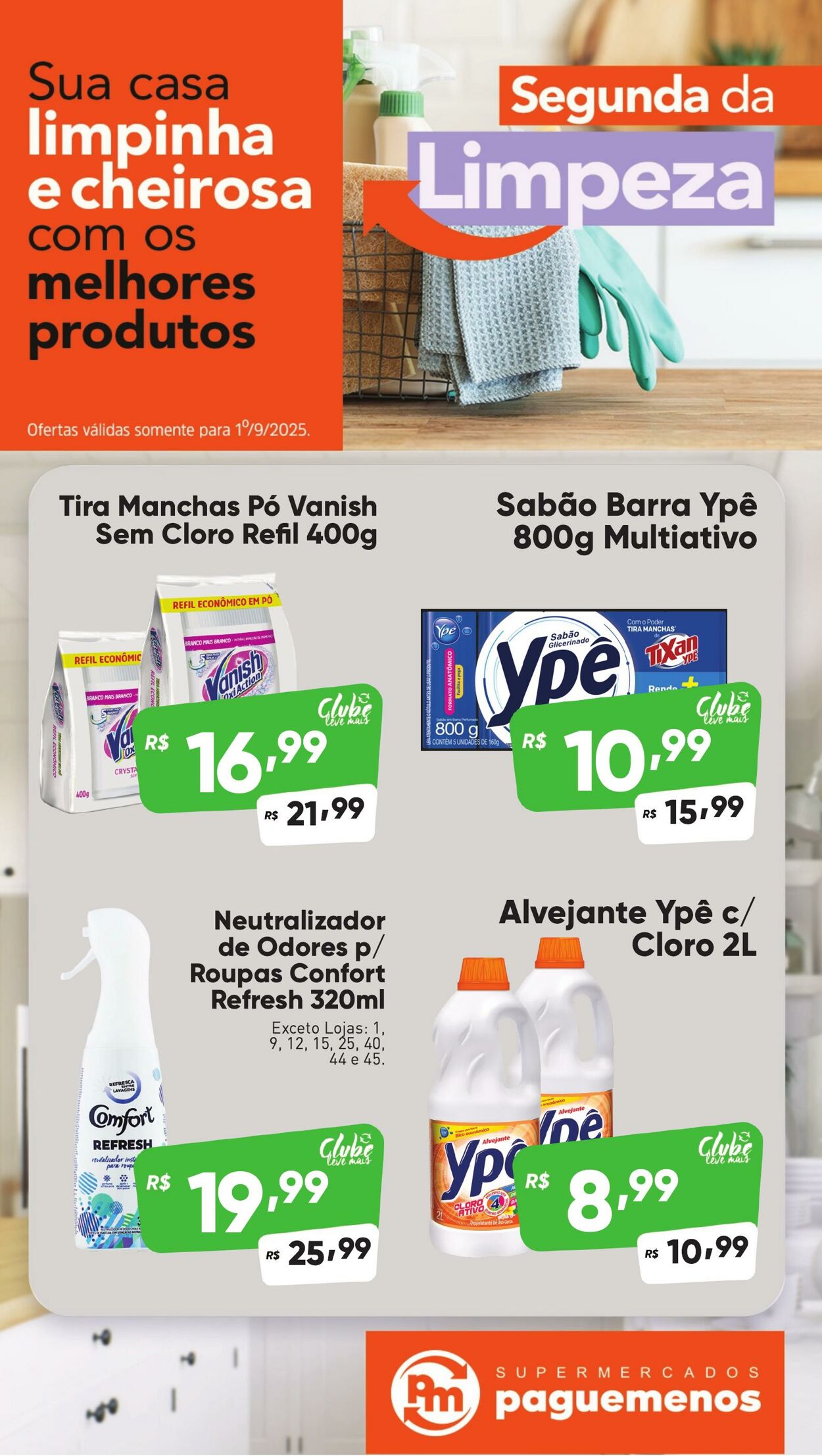 Folheto Super Pague Menos 01.09.2025 - 15.09.2025