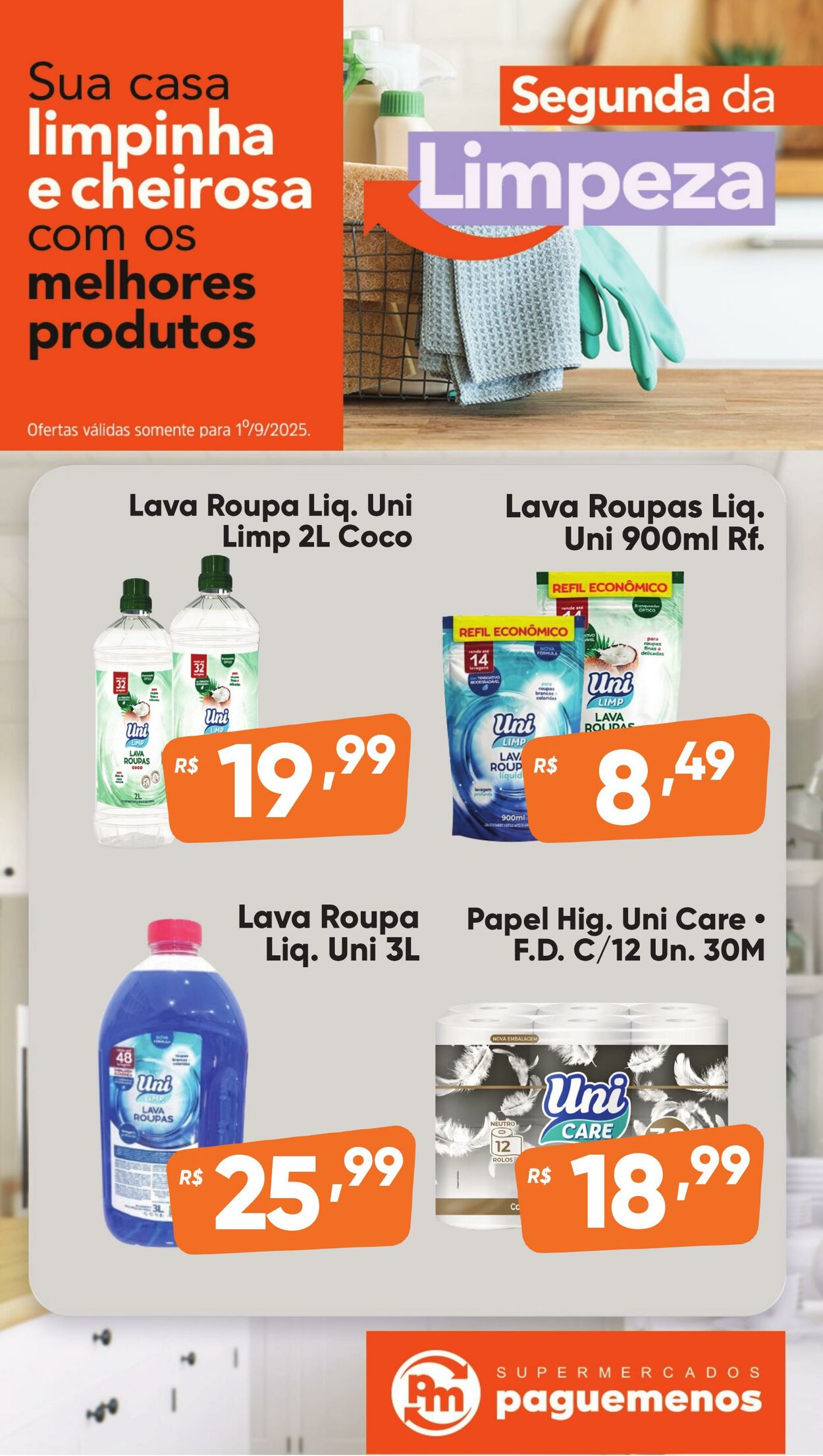 Folheto Super Pague Menos 01.09.2025 - 15.09.2025