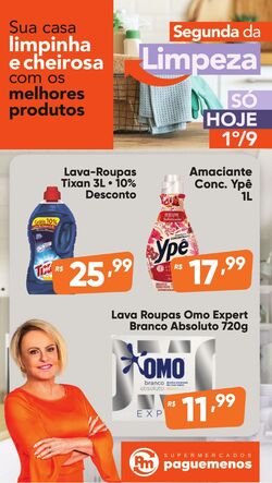 Folheto Super Pague Menos 01.09.2025 - 15.09.2025