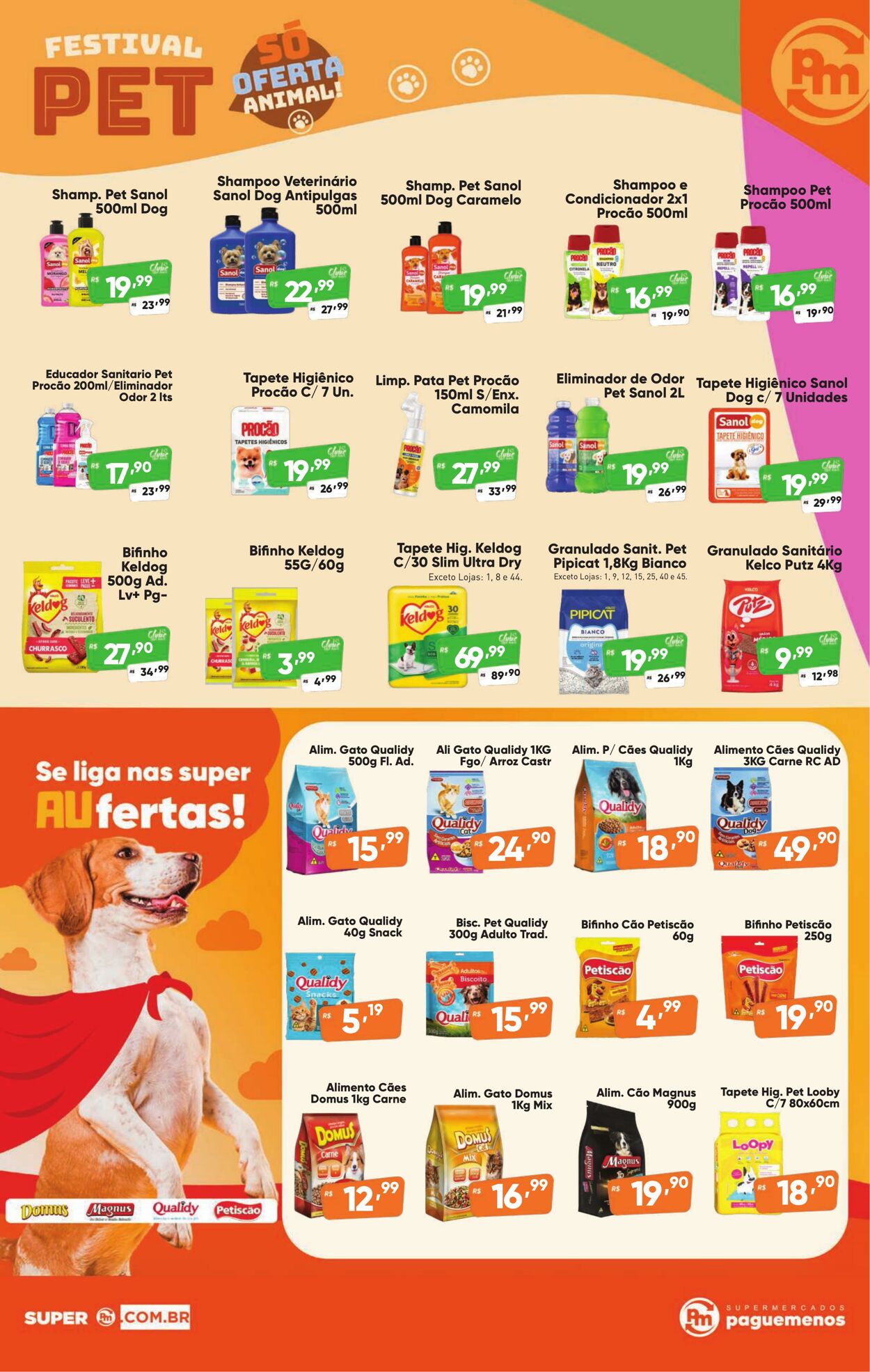 Folheto Super Pague Menos 14.08.2025 - 28.08.2025