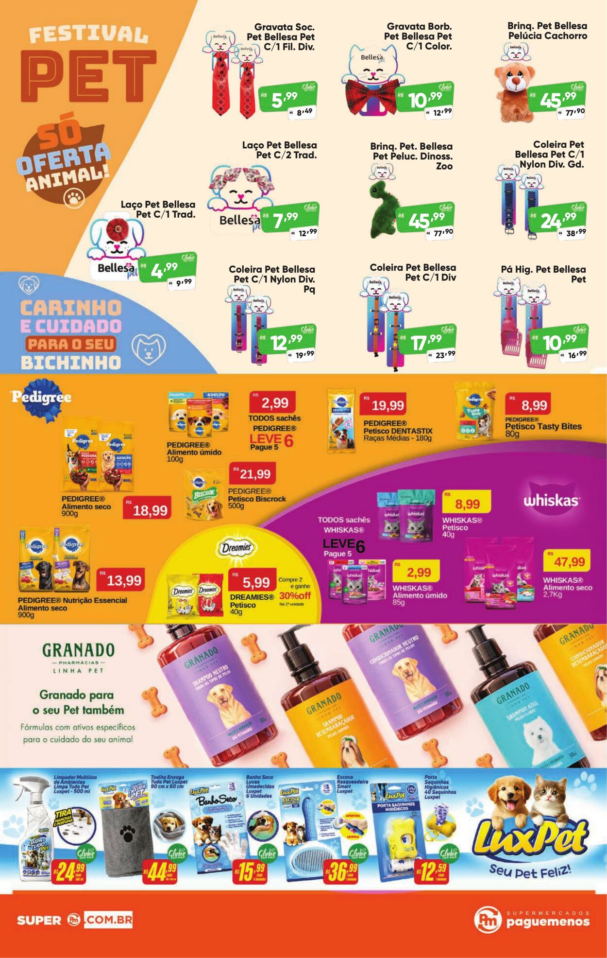 Folheto Super Pague Menos 14.08.2025 - 28.08.2025