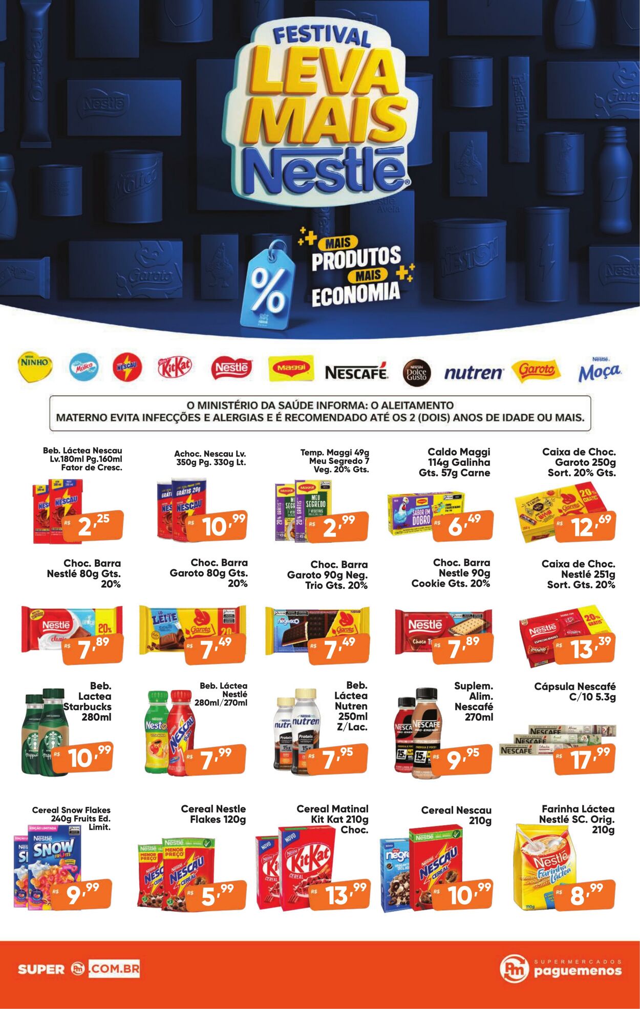 Folheto Super Pague Menos 14.08.2025 - 28.08.2025