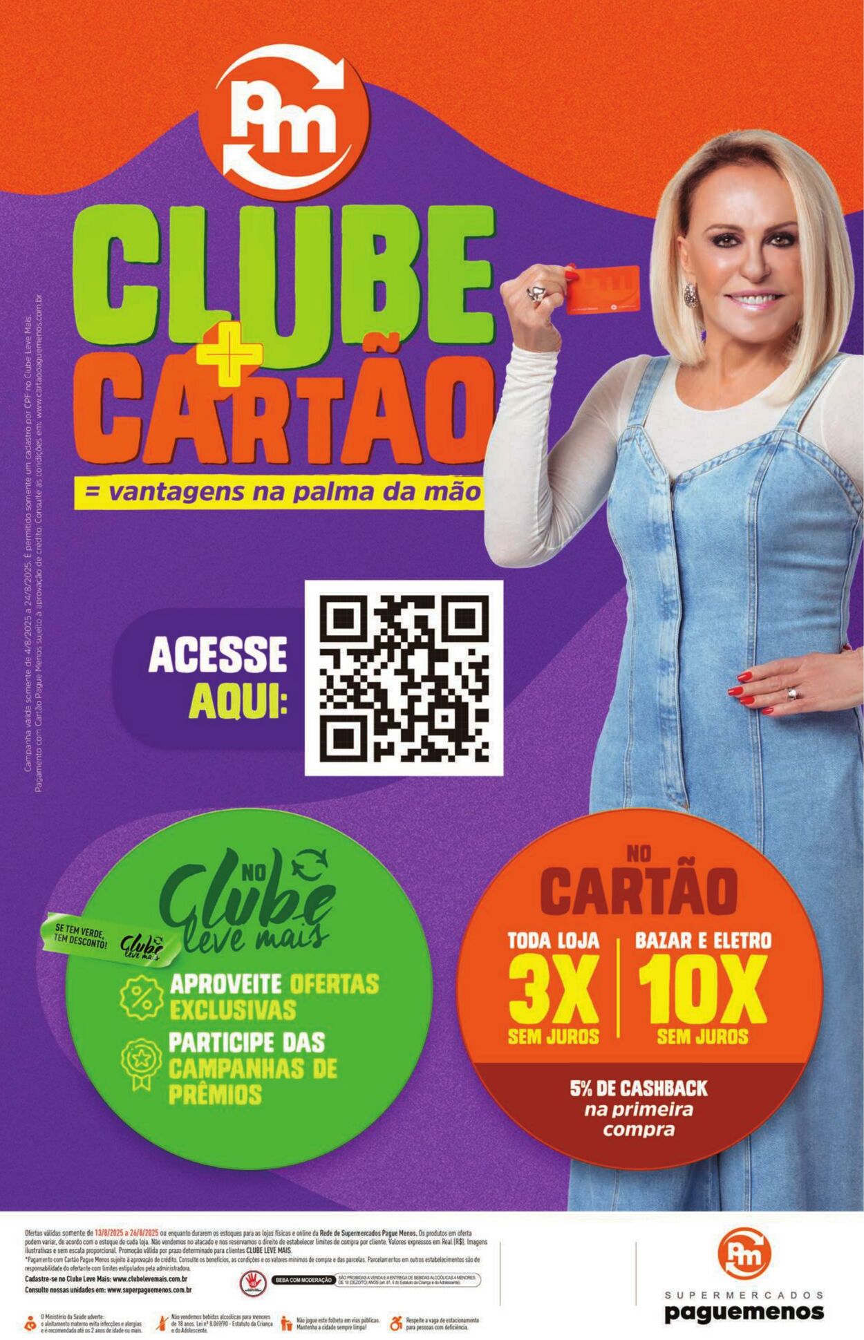 Folheto Super Pague Menos 14.08.2025 - 28.08.2025