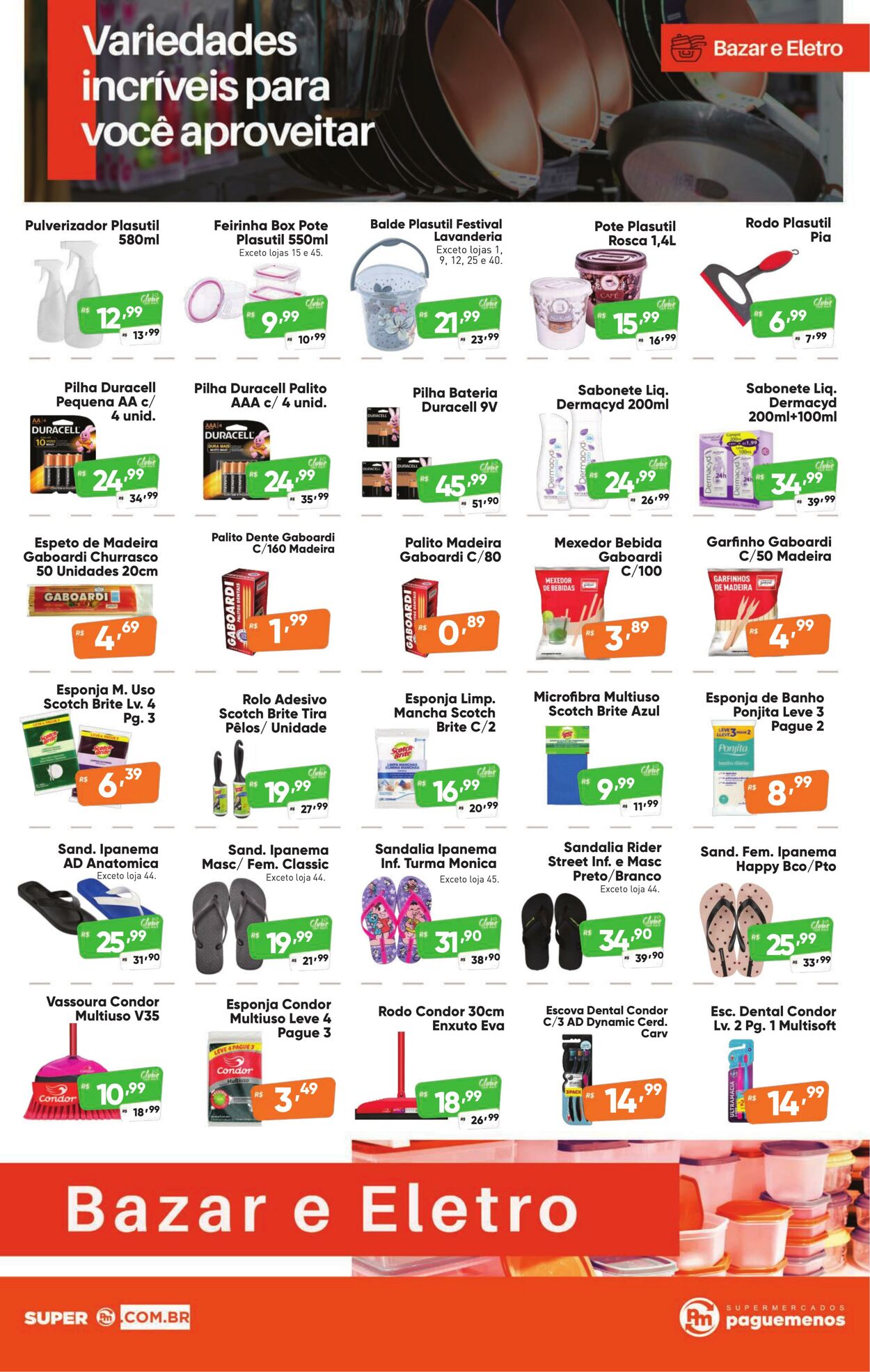 Folheto Super Pague Menos 14.08.2025 - 28.08.2025