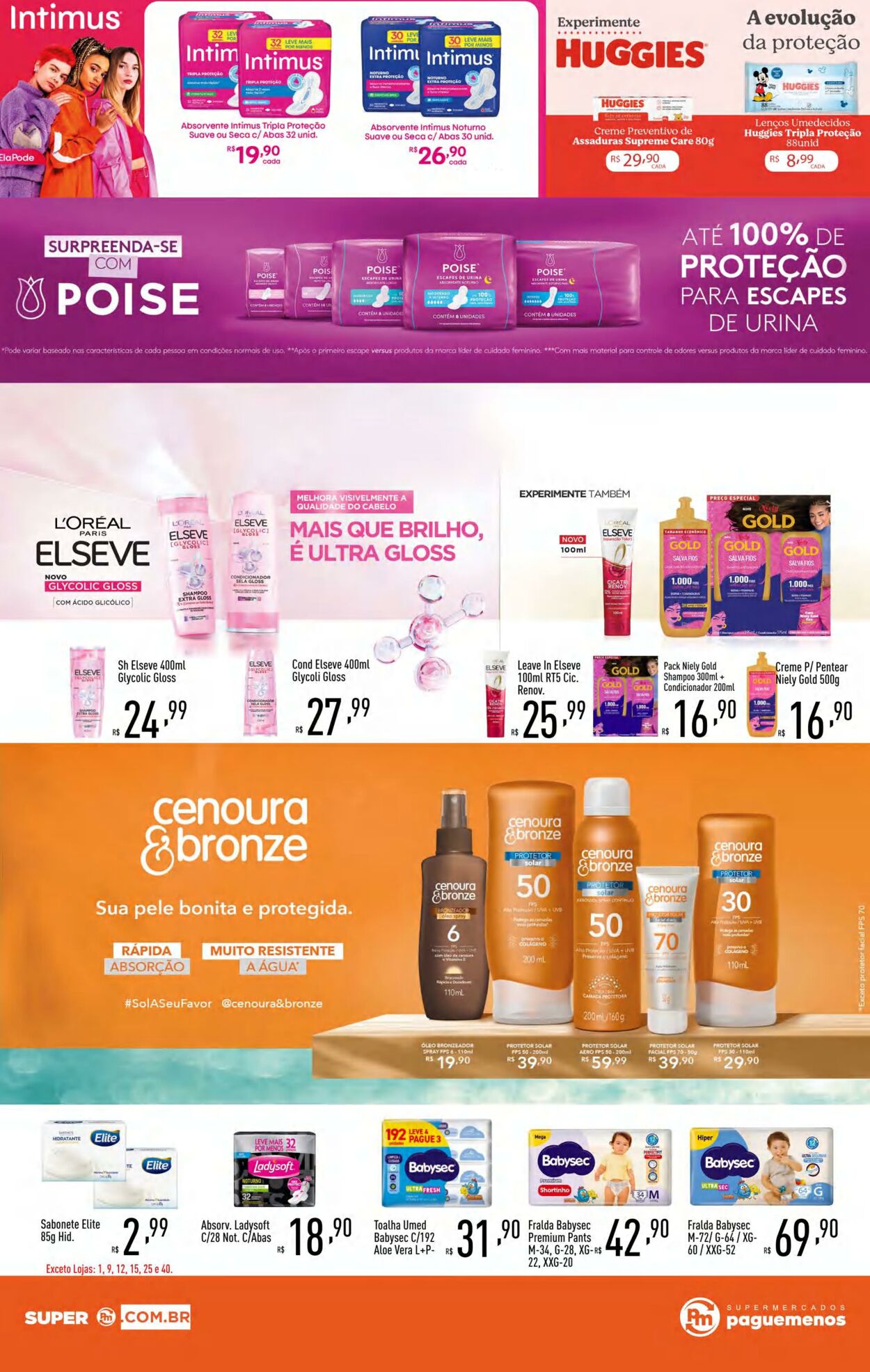 Folheto Super Pague Menos 14.11.2024 - 01.12.2024