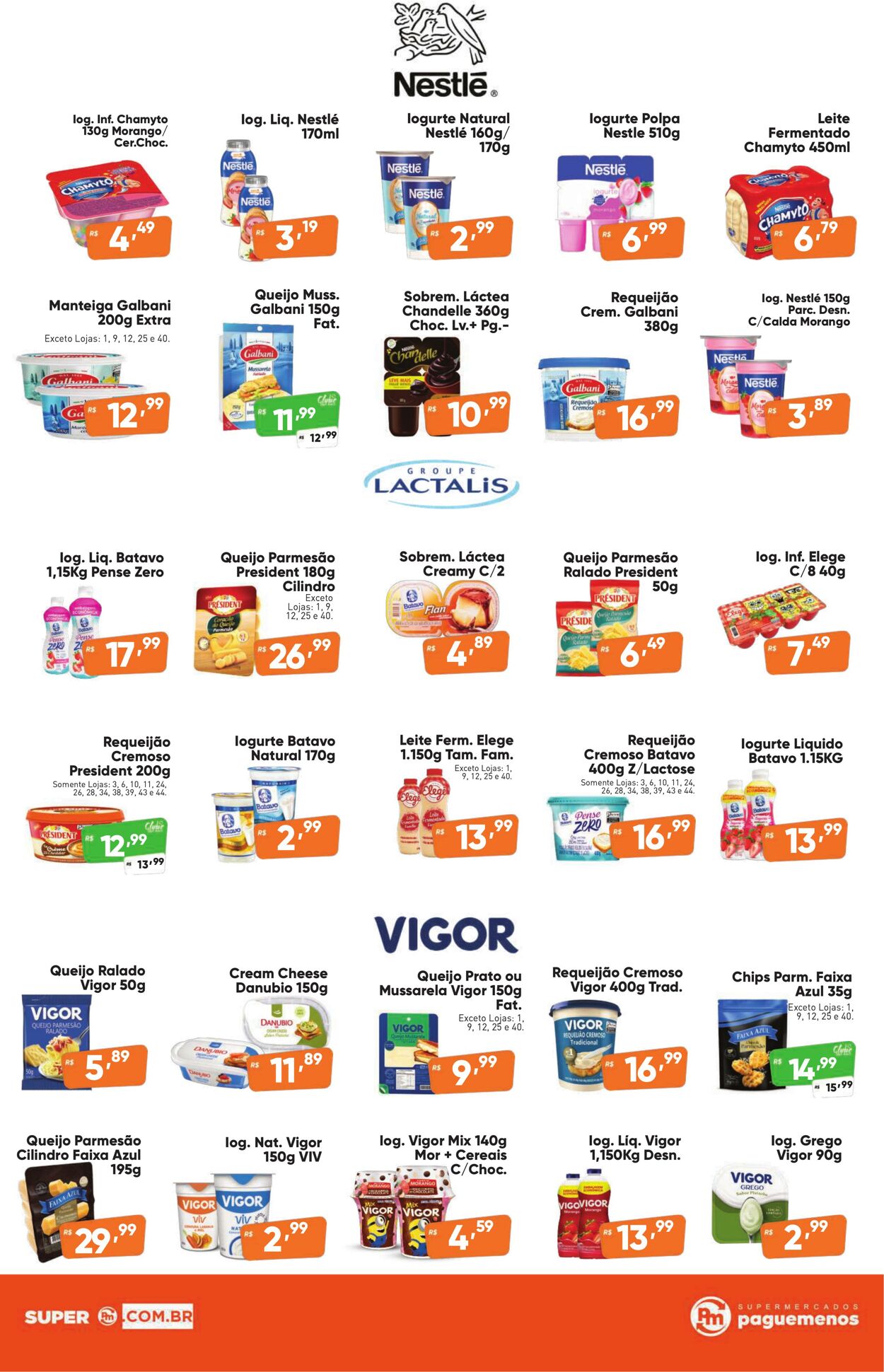 Folheto Super Pague Menos 19.09.2025 - 03.10.2025