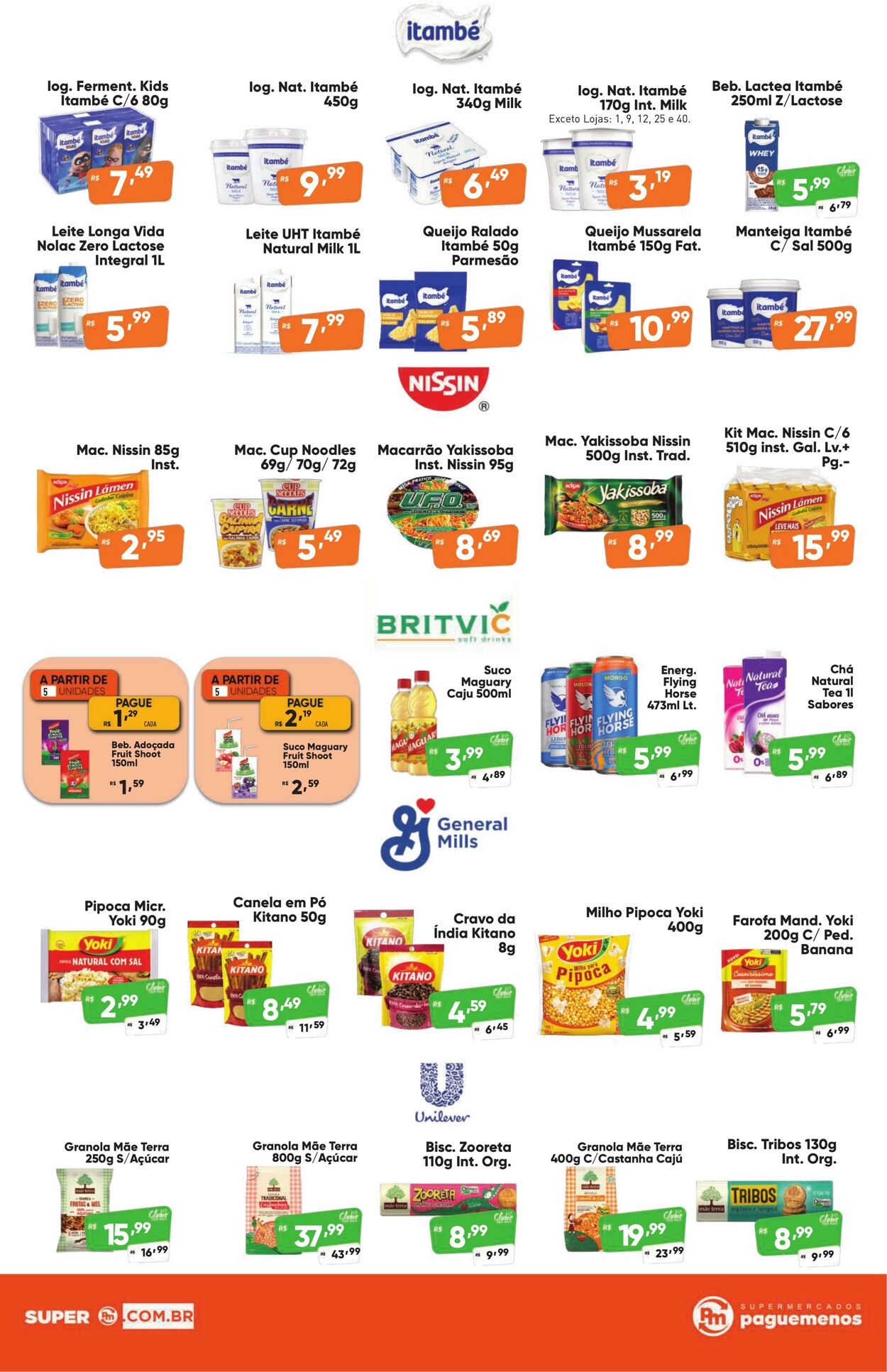 Folheto Super Pague Menos 19.09.2025 - 03.10.2025