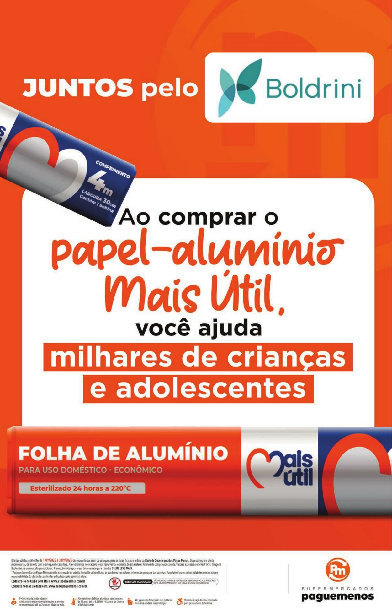 Folheto Super Pague Menos 19.09.2025 - 03.10.2025