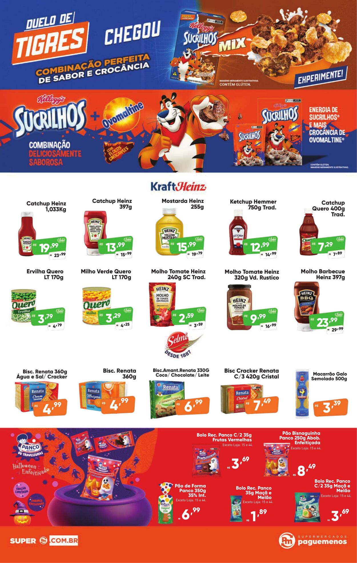 Folheto Super Pague Menos 19.09.2025 - 03.10.2025