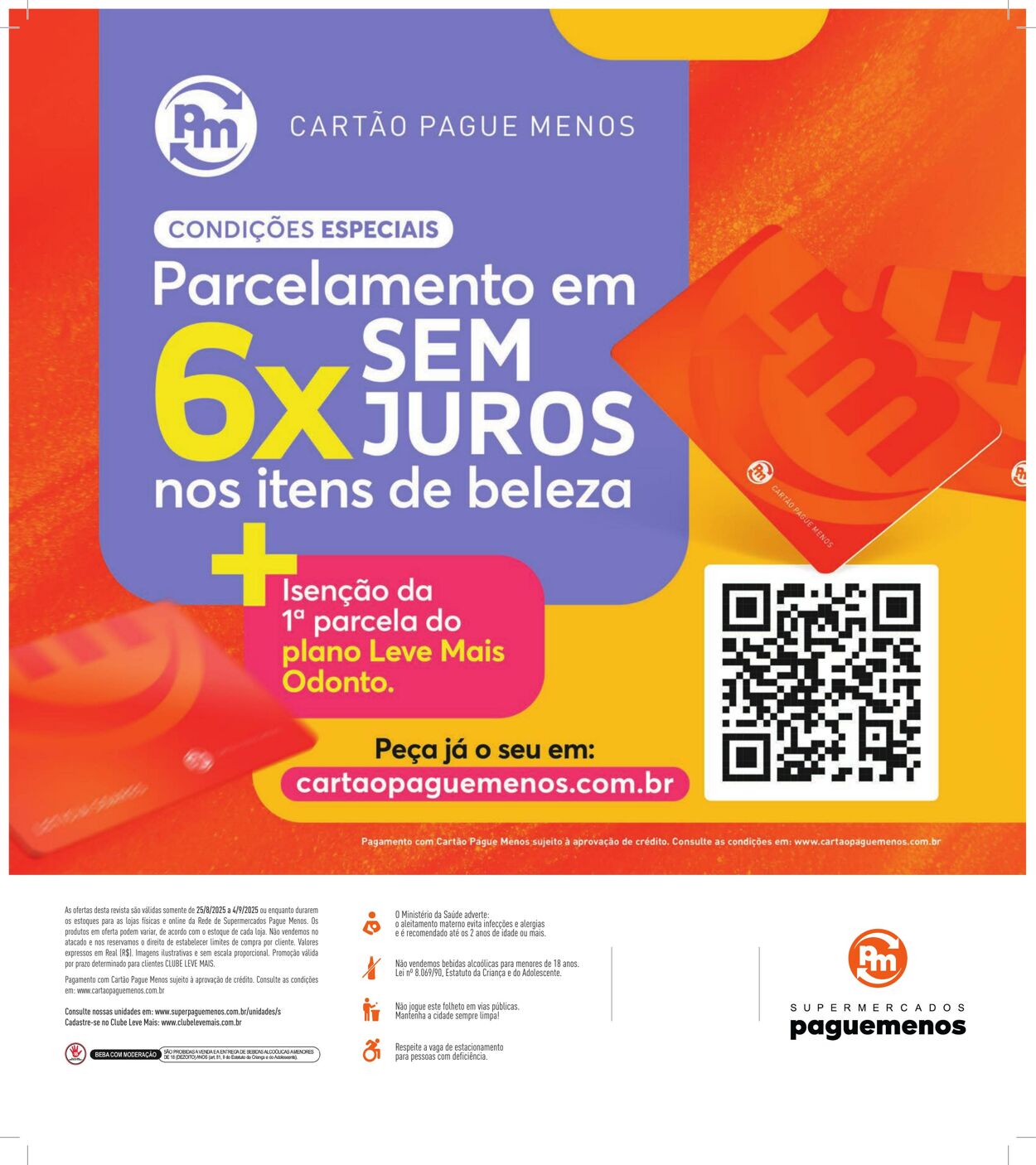 Folheto Super Pague Menos 25.08.2025 - 02.09.2025