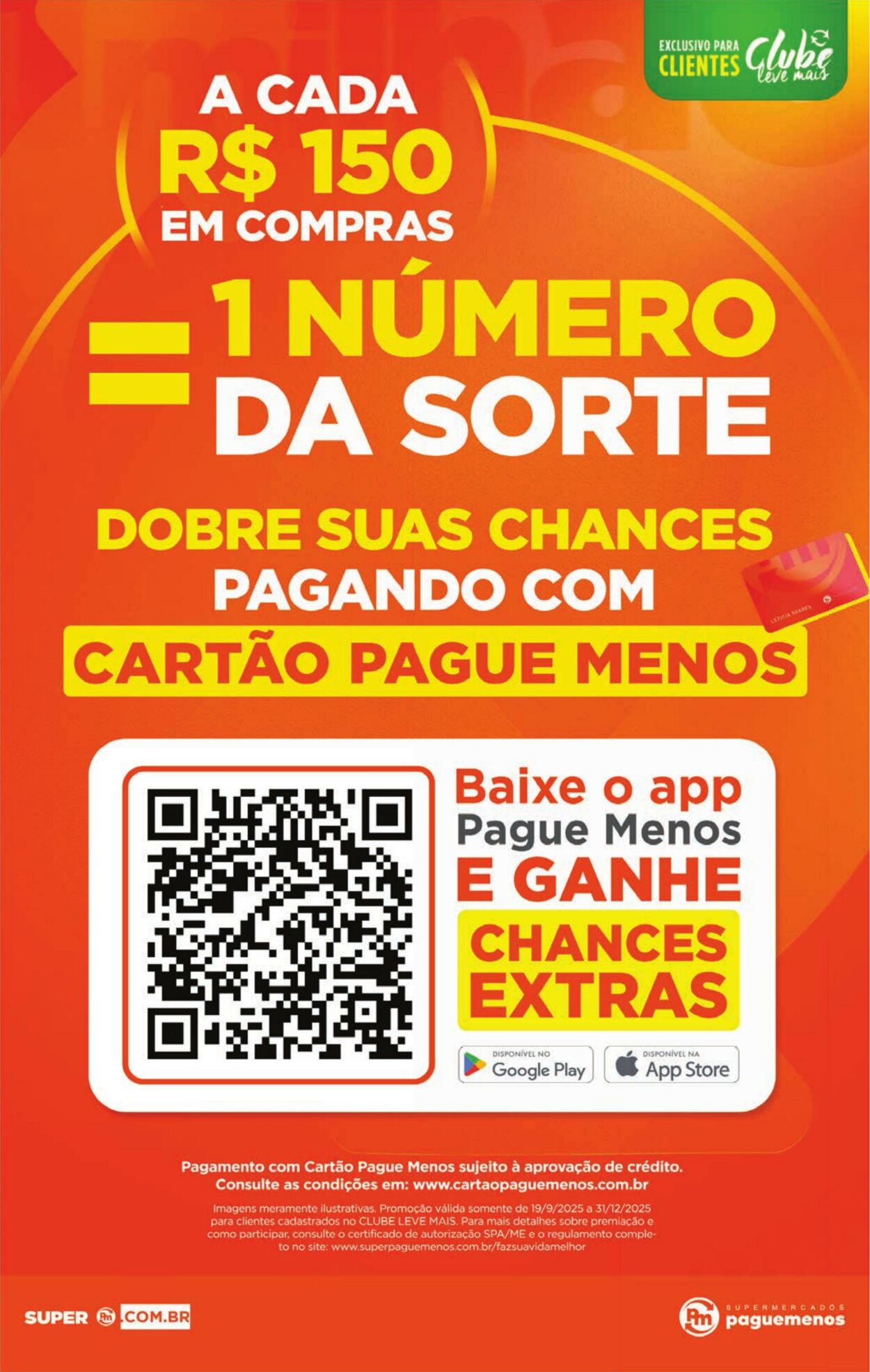 Folheto Super Pague Menos 02.10.2025 - 17.10.2025
