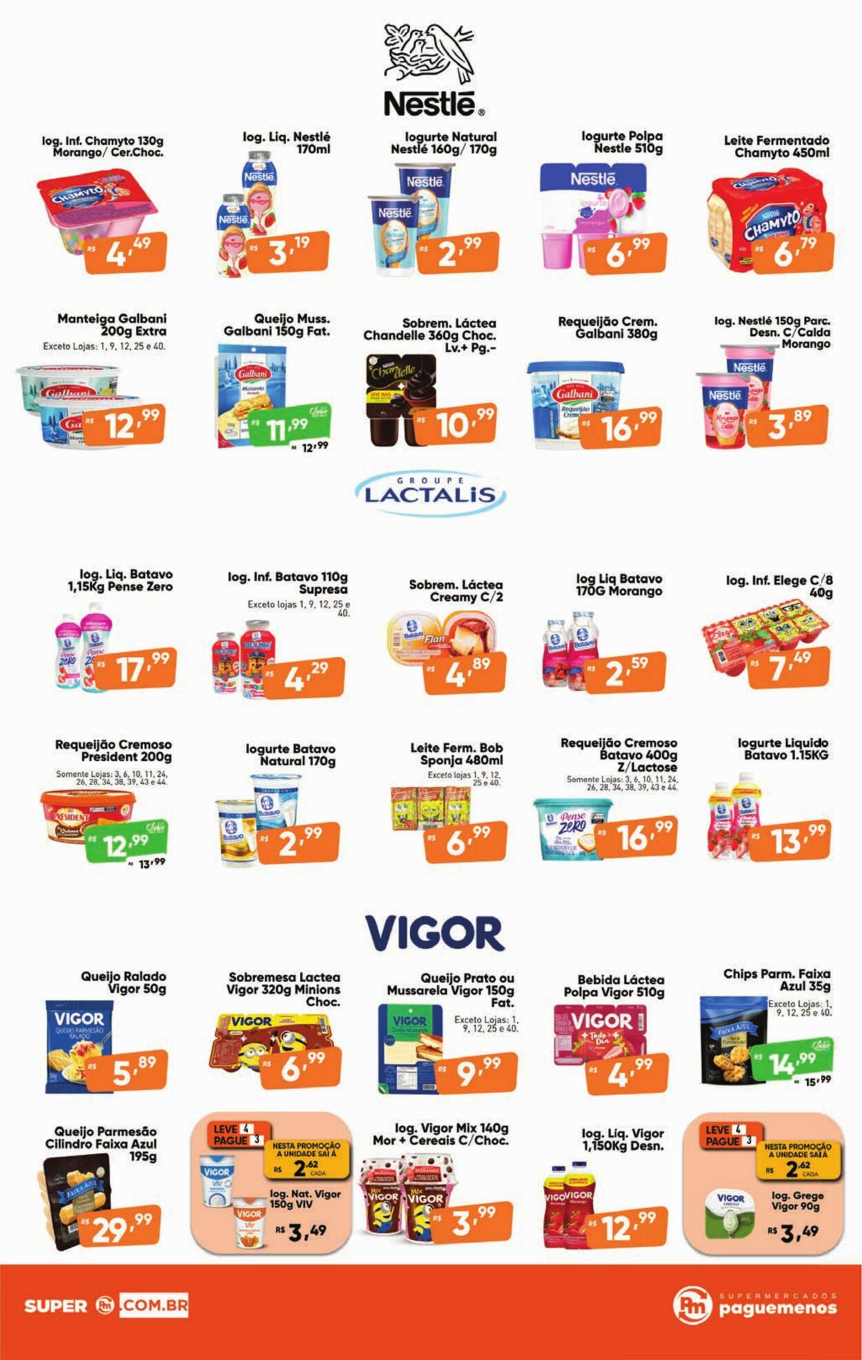 Folheto Super Pague Menos 02.10.2025 - 17.10.2025