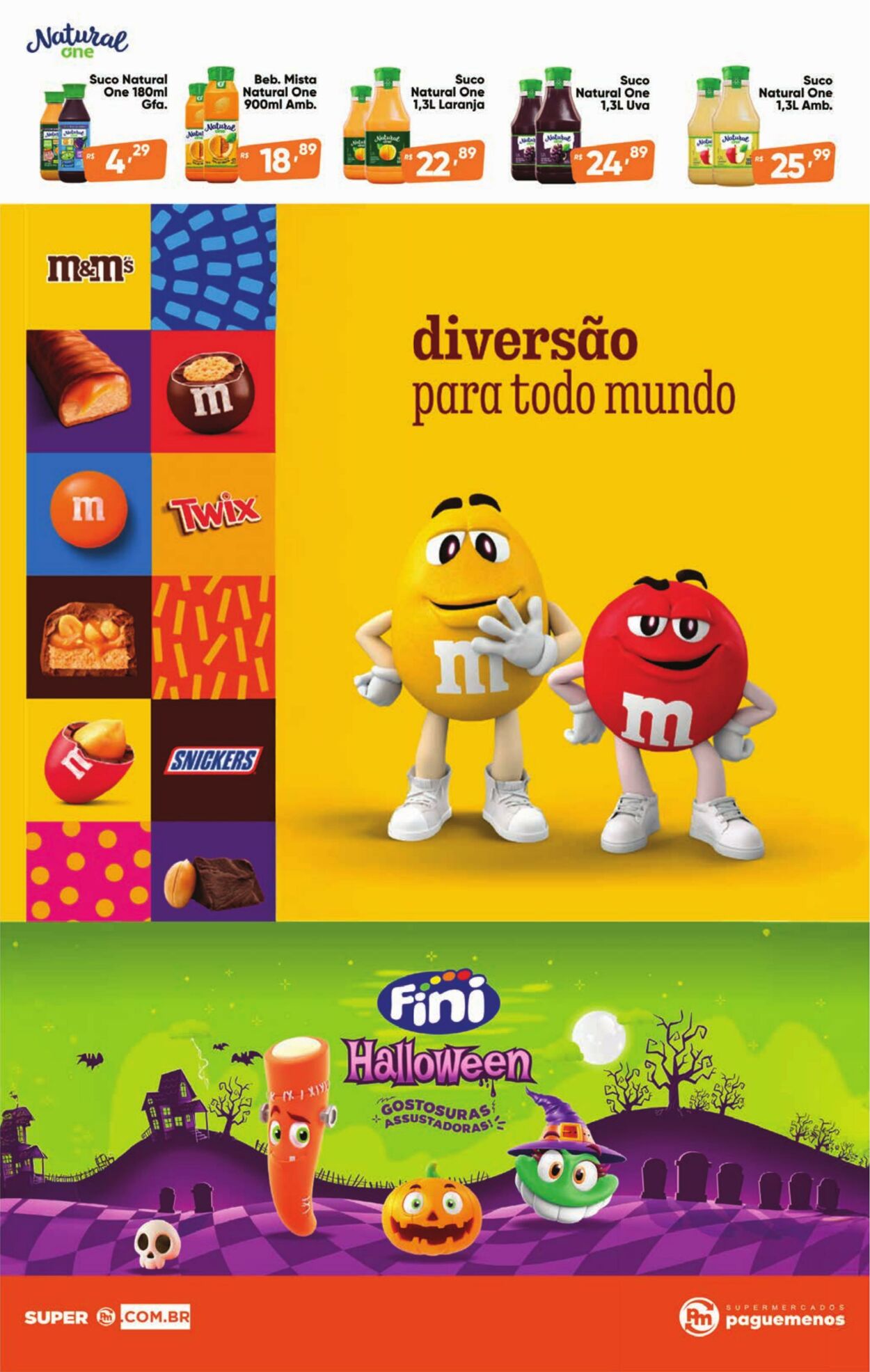 Folheto Super Pague Menos 02.10.2025 - 17.10.2025
