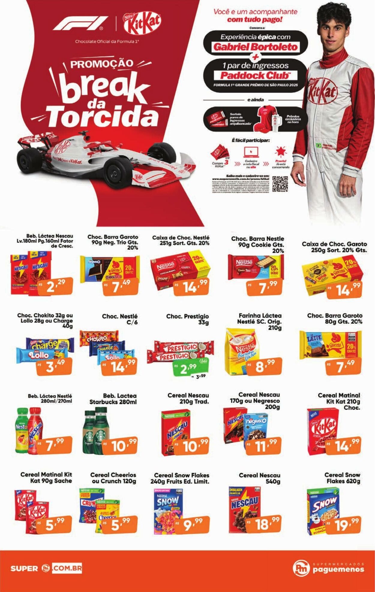Folheto Super Pague Menos 02.10.2025 - 17.10.2025