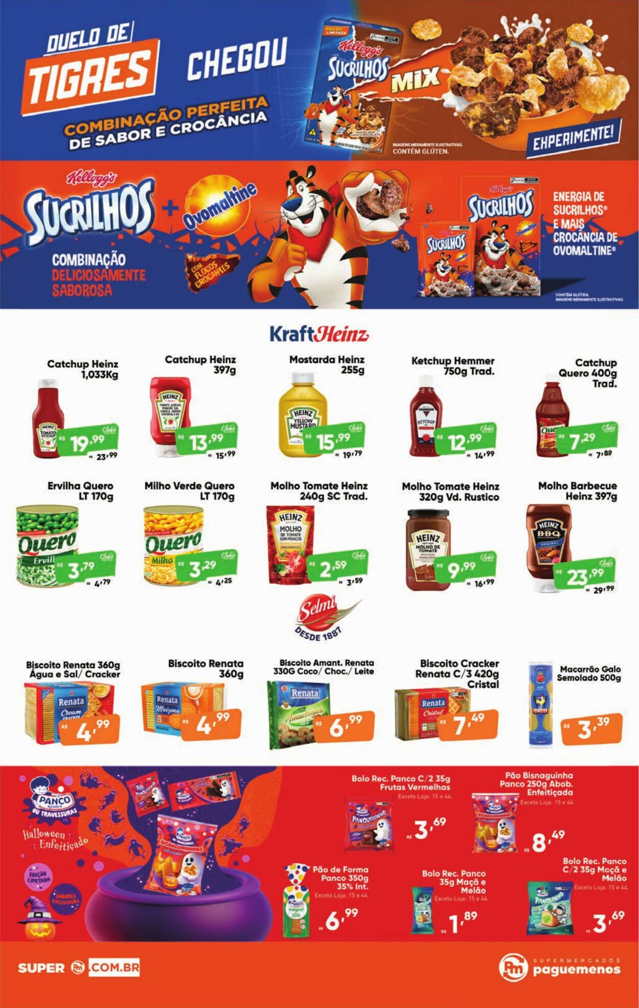 Folheto Super Pague Menos 02.10.2025 - 17.10.2025