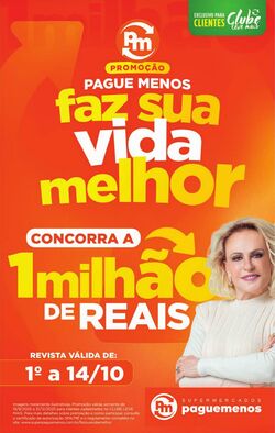 Folheto Super Pague Menos 02.10.2025 - 17.10.2025
