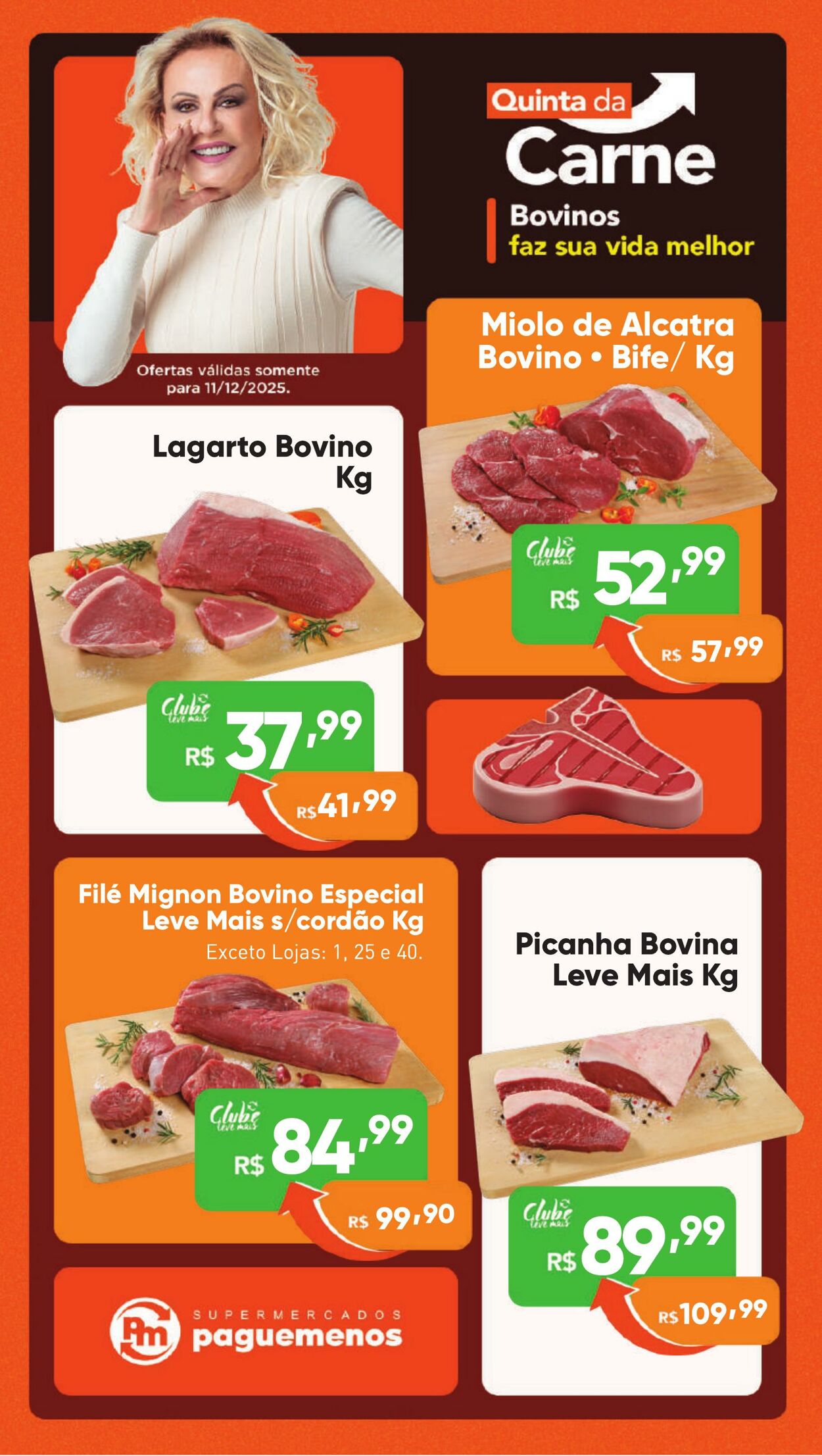 Folheto Super Pague Menos 11.12.2025 - 26.12.2025