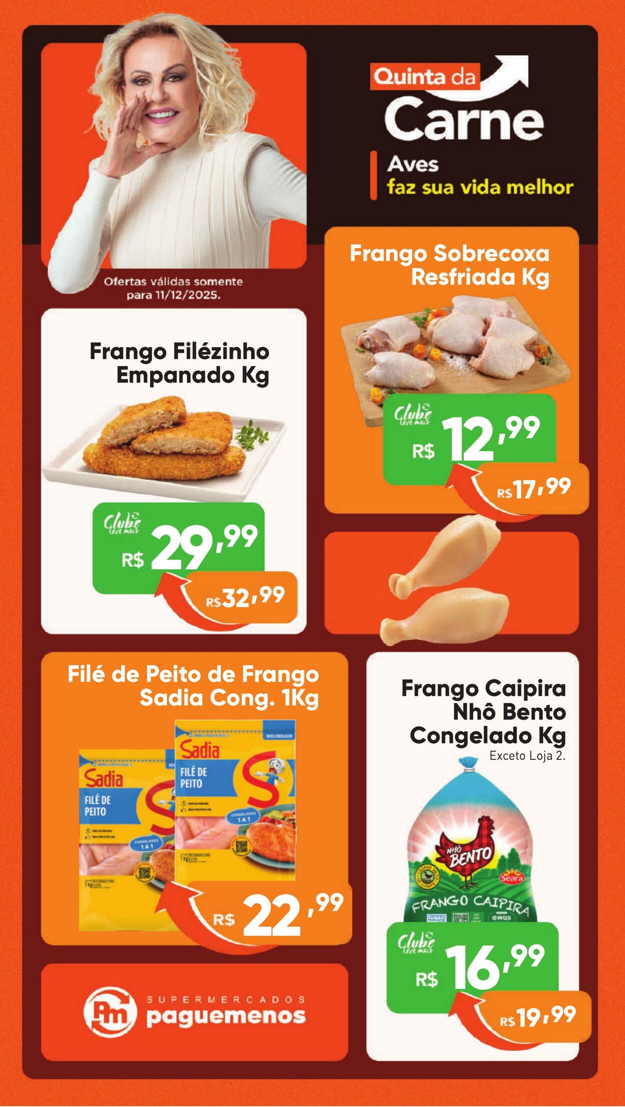 Folheto Super Pague Menos 11.12.2025 - 26.12.2025