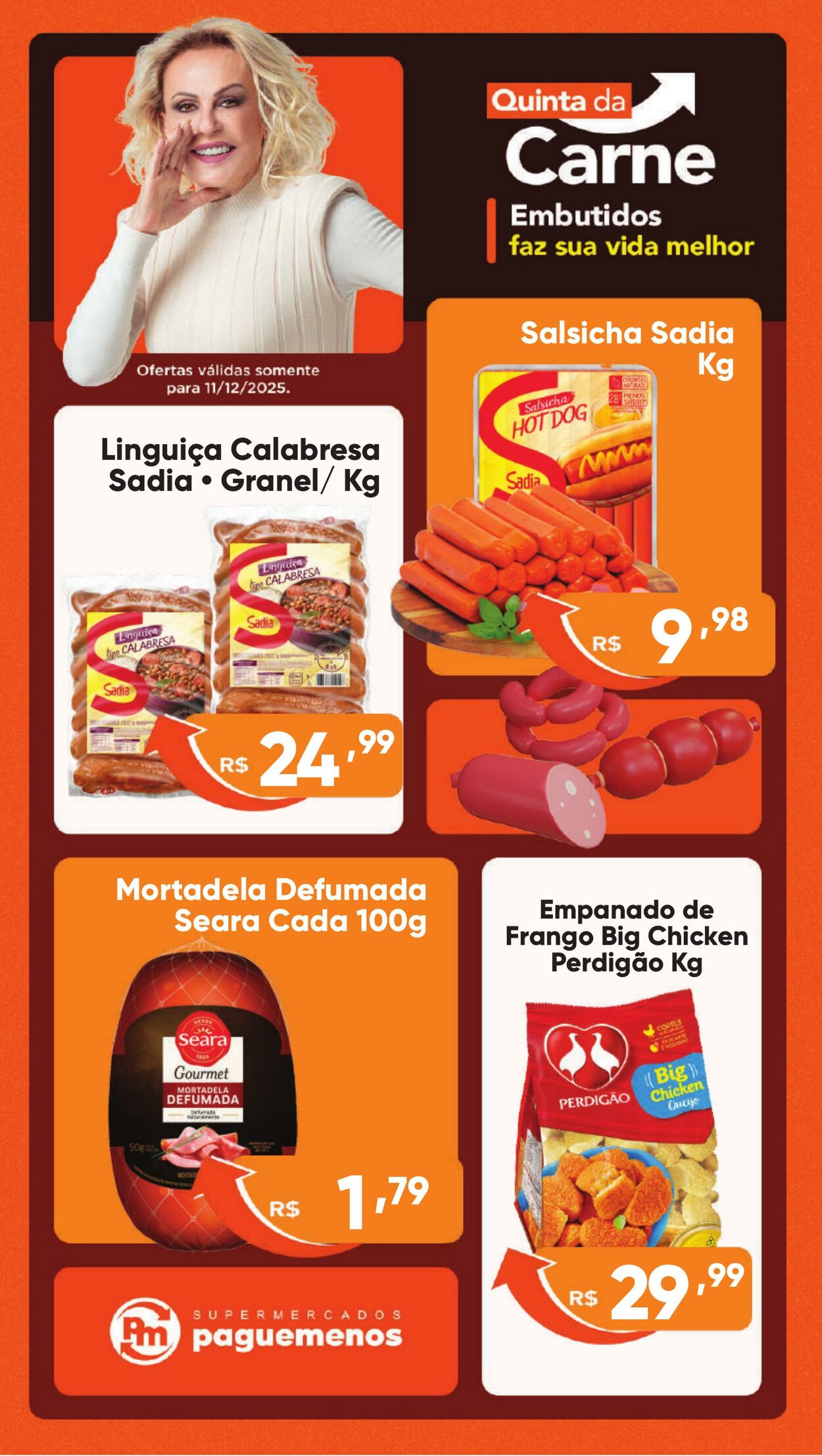 Folheto Super Pague Menos 11.12.2025 - 26.12.2025
