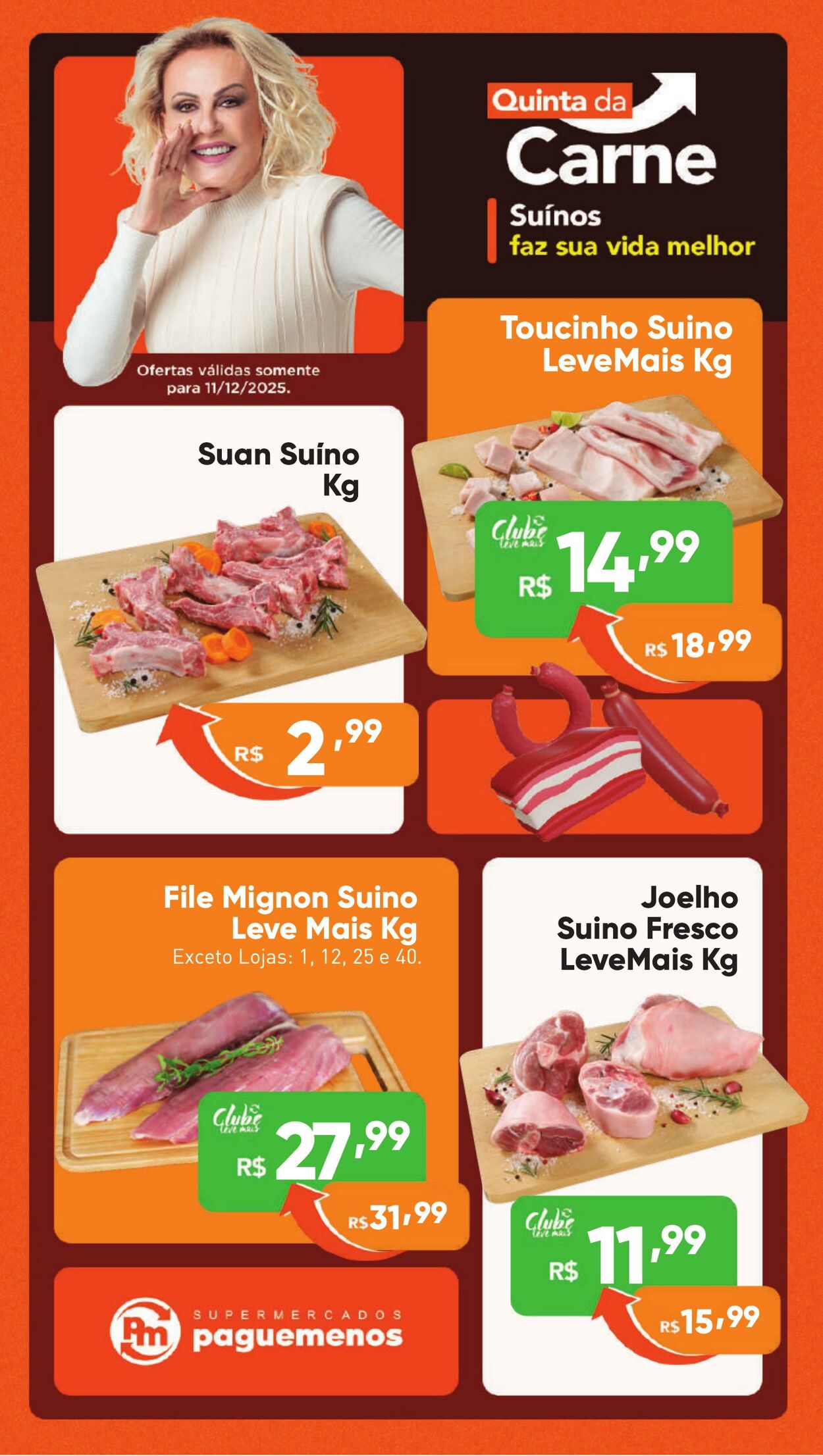 Folheto Super Pague Menos 11.12.2025 - 26.12.2025