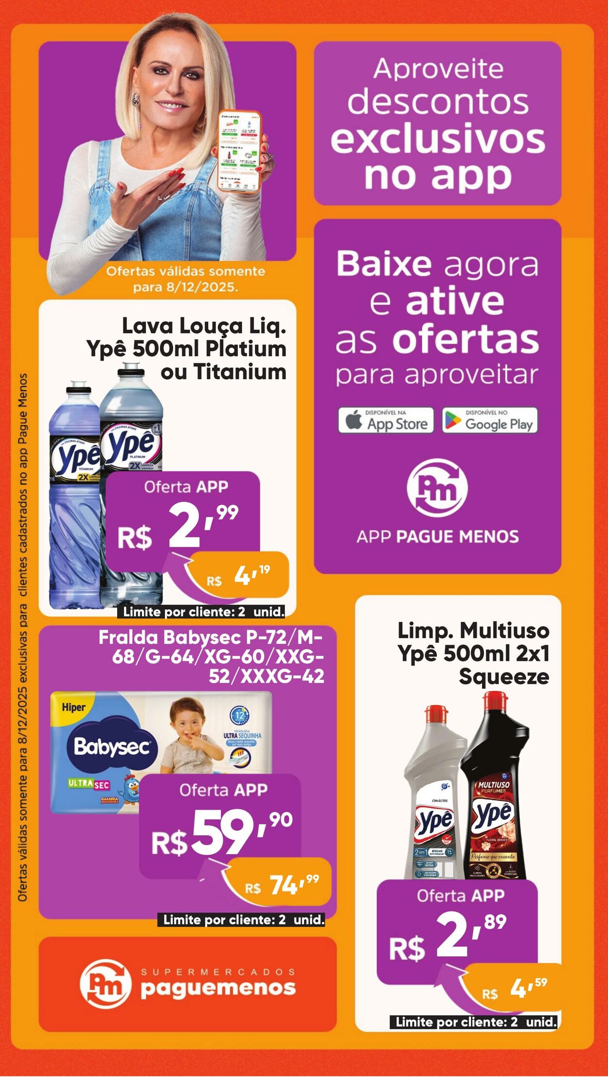 Folheto Super Pague Menos 09.12.2025 - 23.12.2025