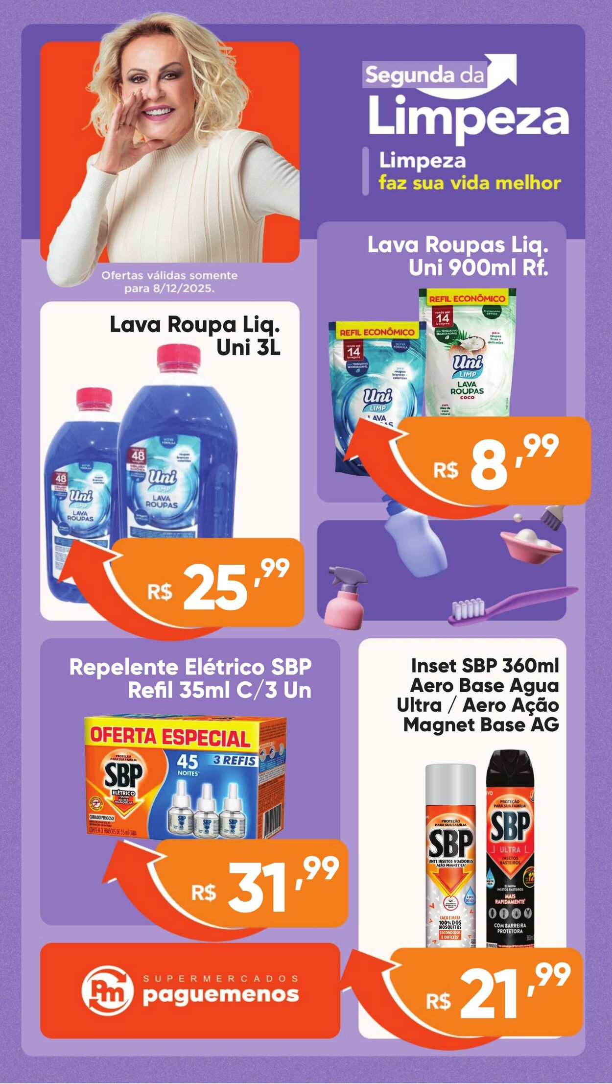 Folheto Super Pague Menos 09.12.2025 - 23.12.2025