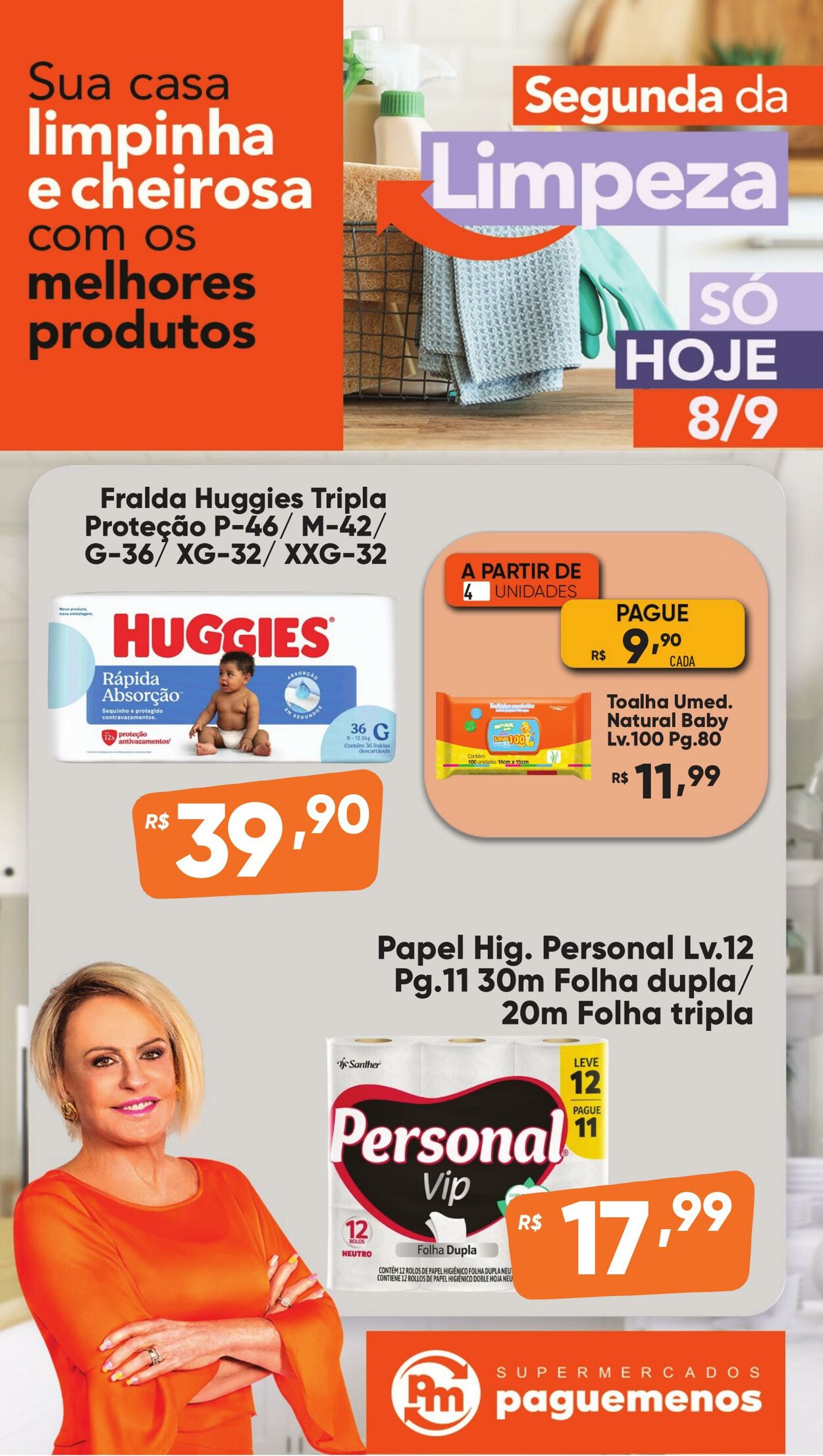 Folheto Super Pague Menos 08.09.2025 - 23.09.2025
