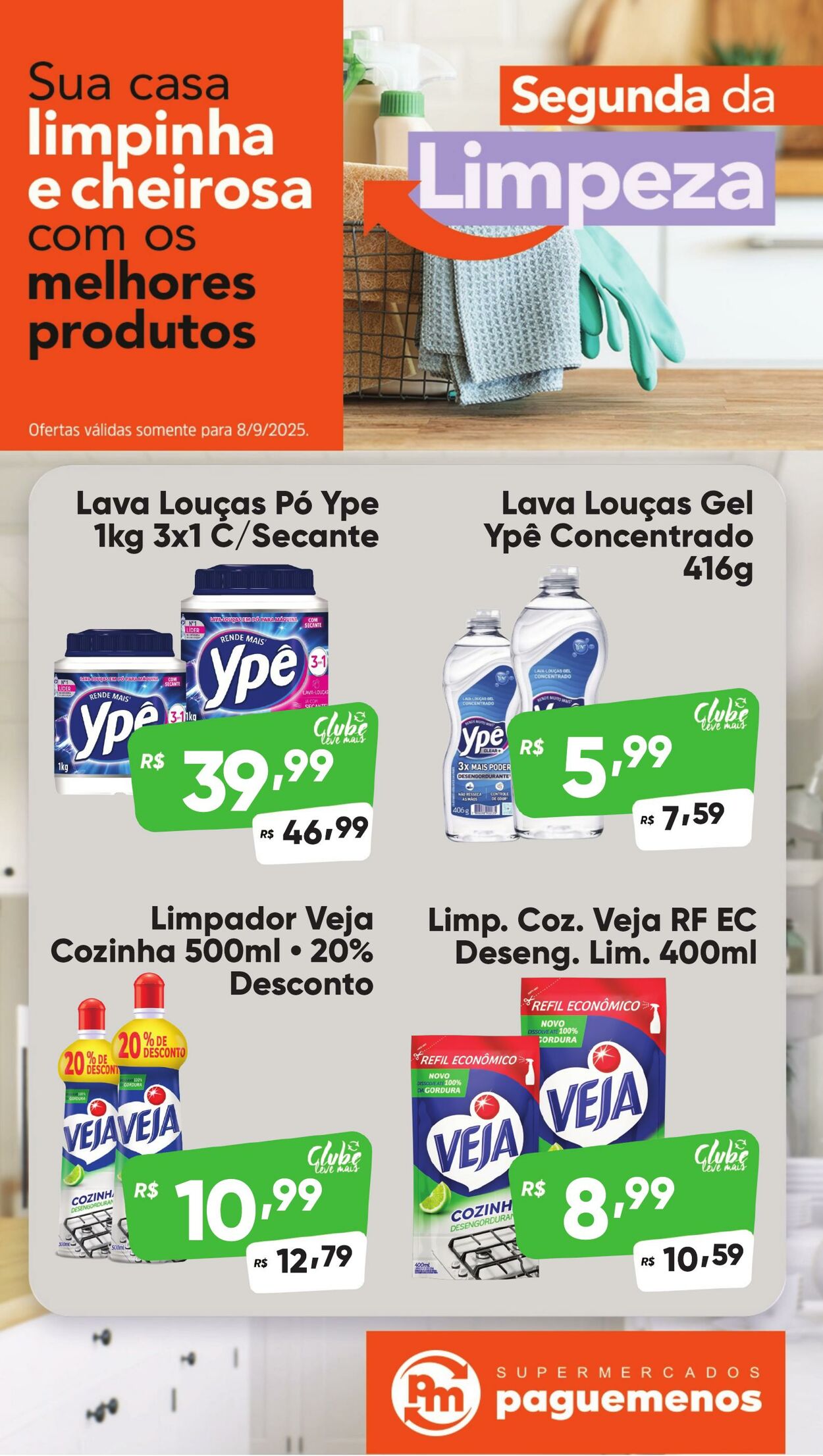 Folheto Super Pague Menos 08.09.2025 - 23.09.2025