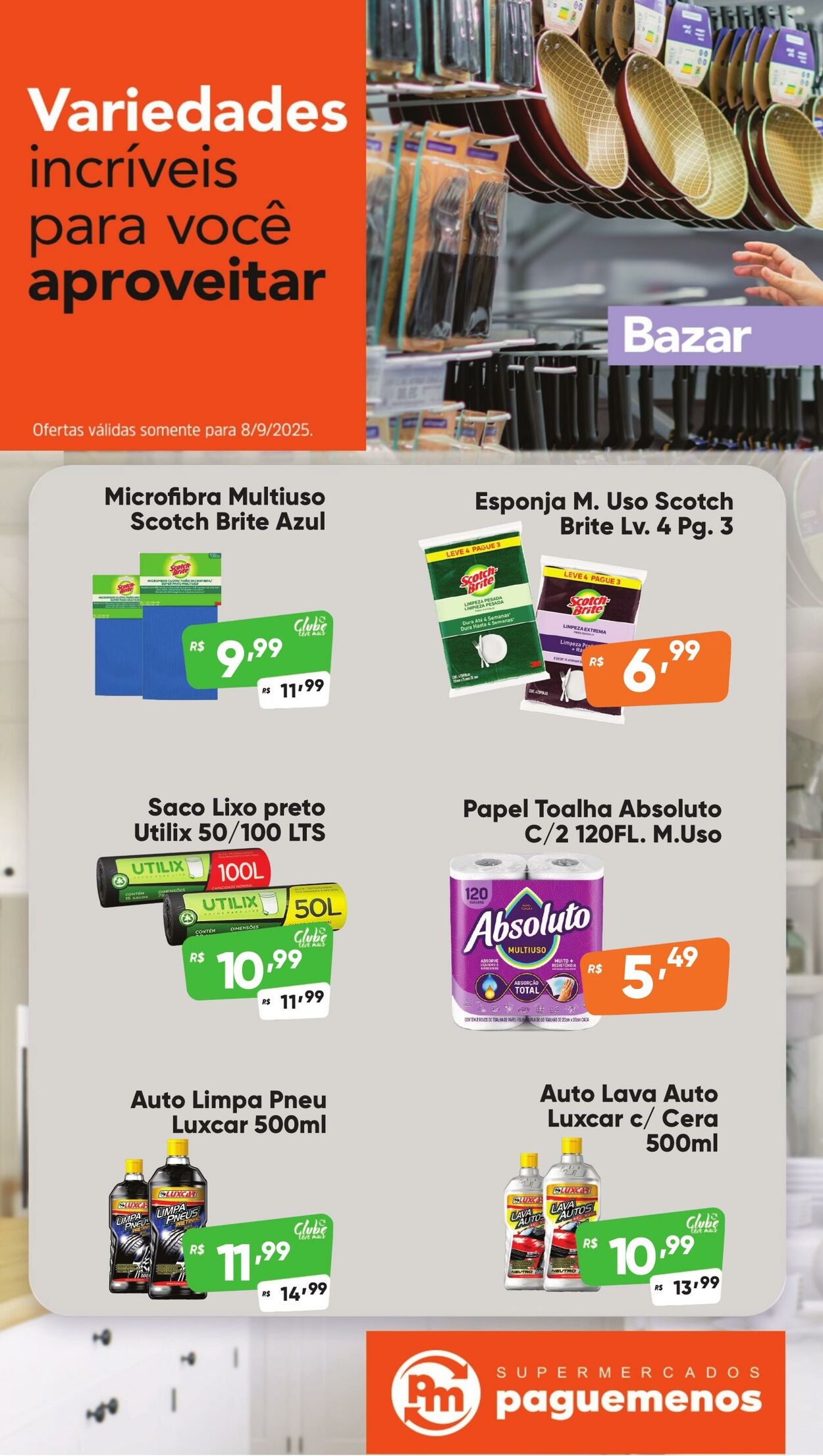 Folheto Super Pague Menos 08.09.2025 - 23.09.2025