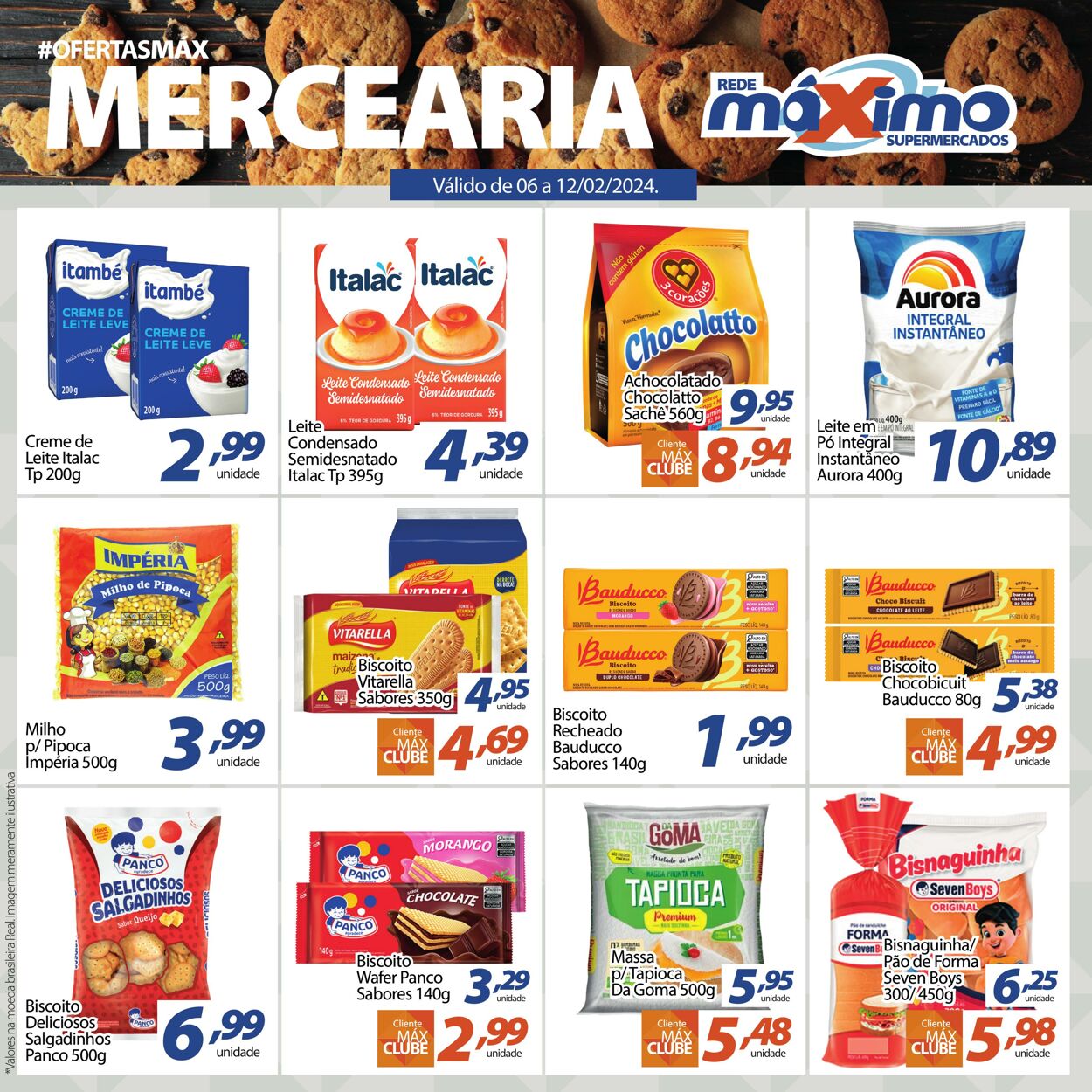 Folheto Supermercado Máximo 06.02.2024 - 07.02.2024