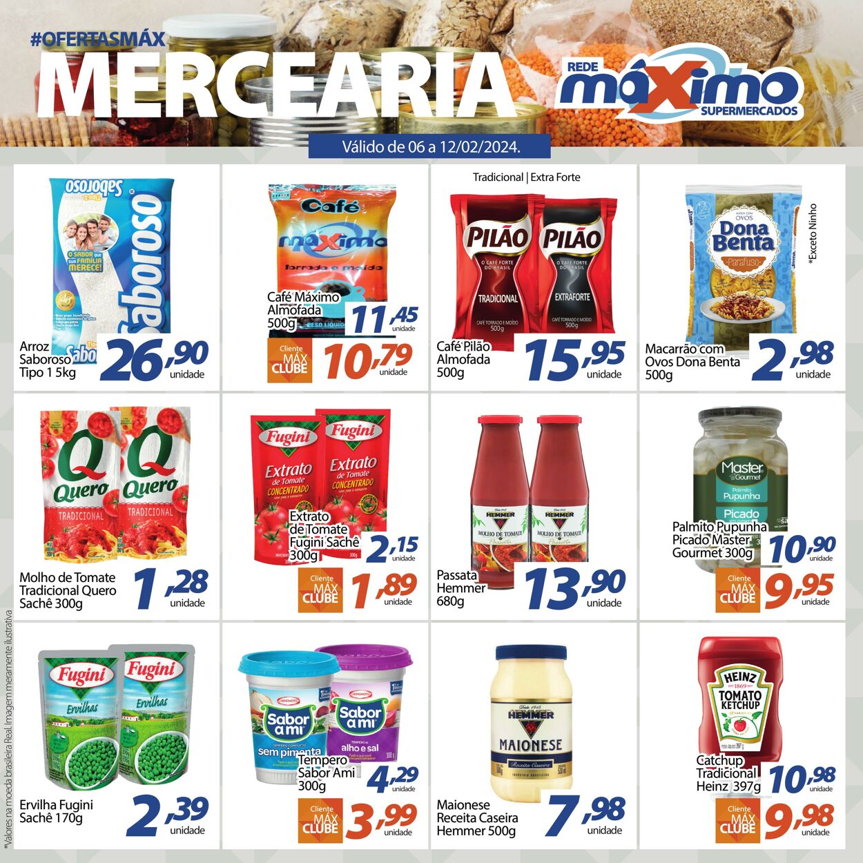 Folheto Supermercado Máximo 06.02.2024 - 07.02.2024