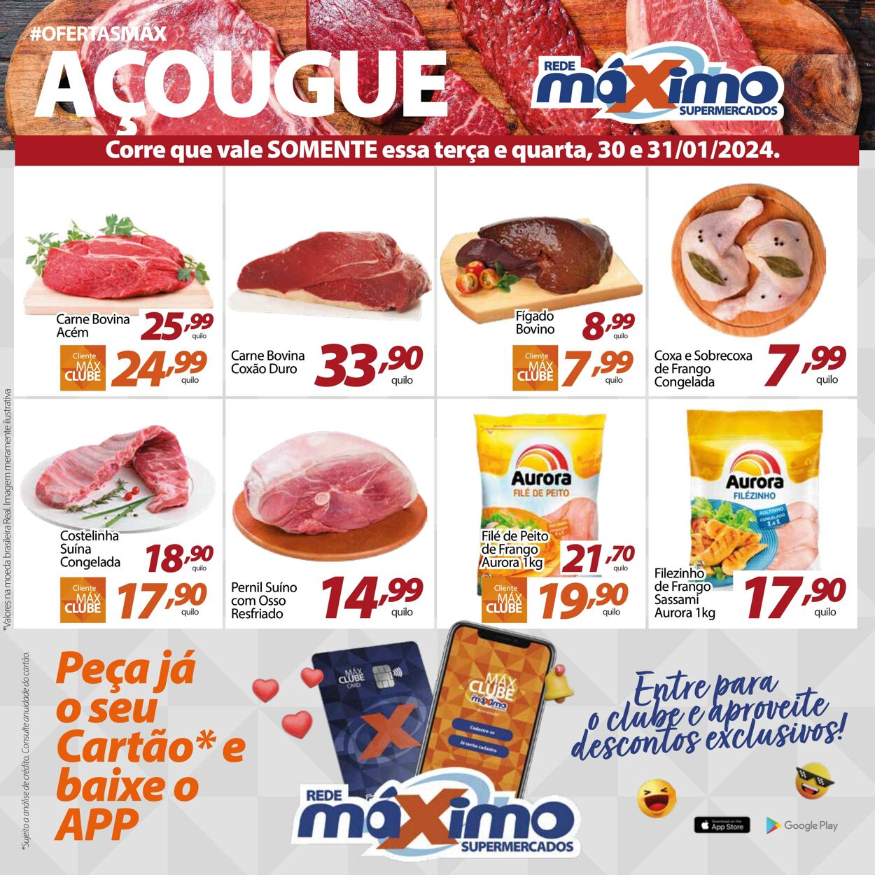 Folheto Supermercado Máximo 30.01.2024 - 05.02.2024