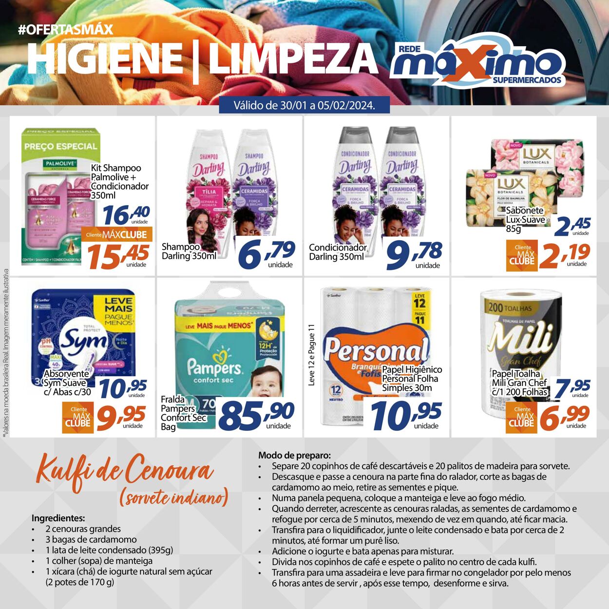 Folheto Supermercado Máximo 30.01.2024 - 05.02.2024