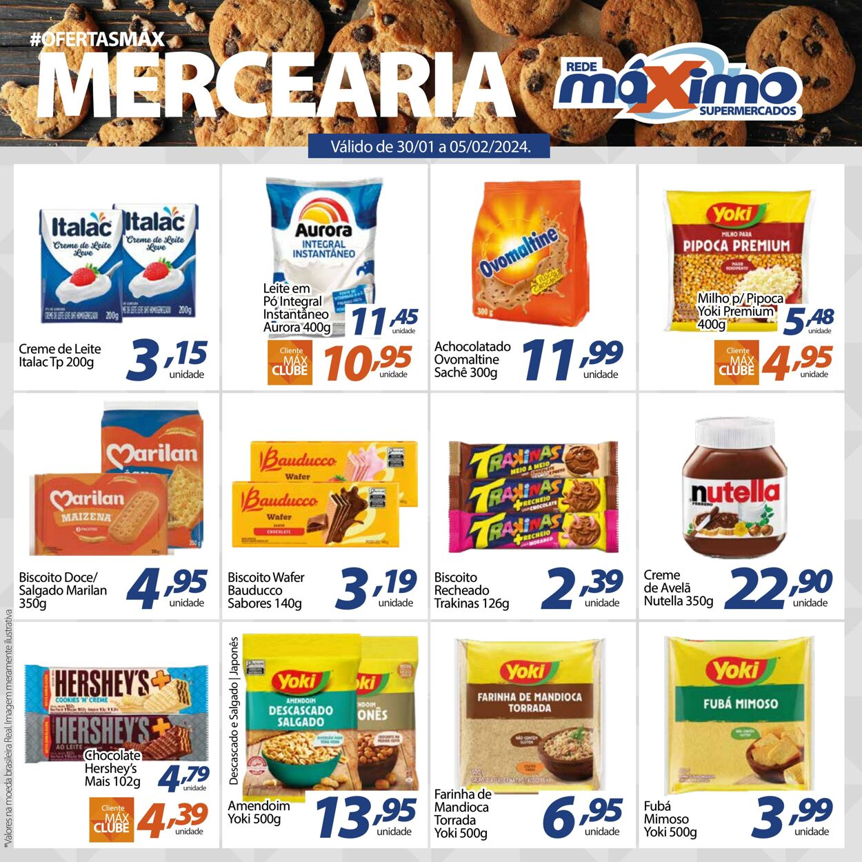 Folheto Supermercado Máximo 30.01.2024 - 05.02.2024