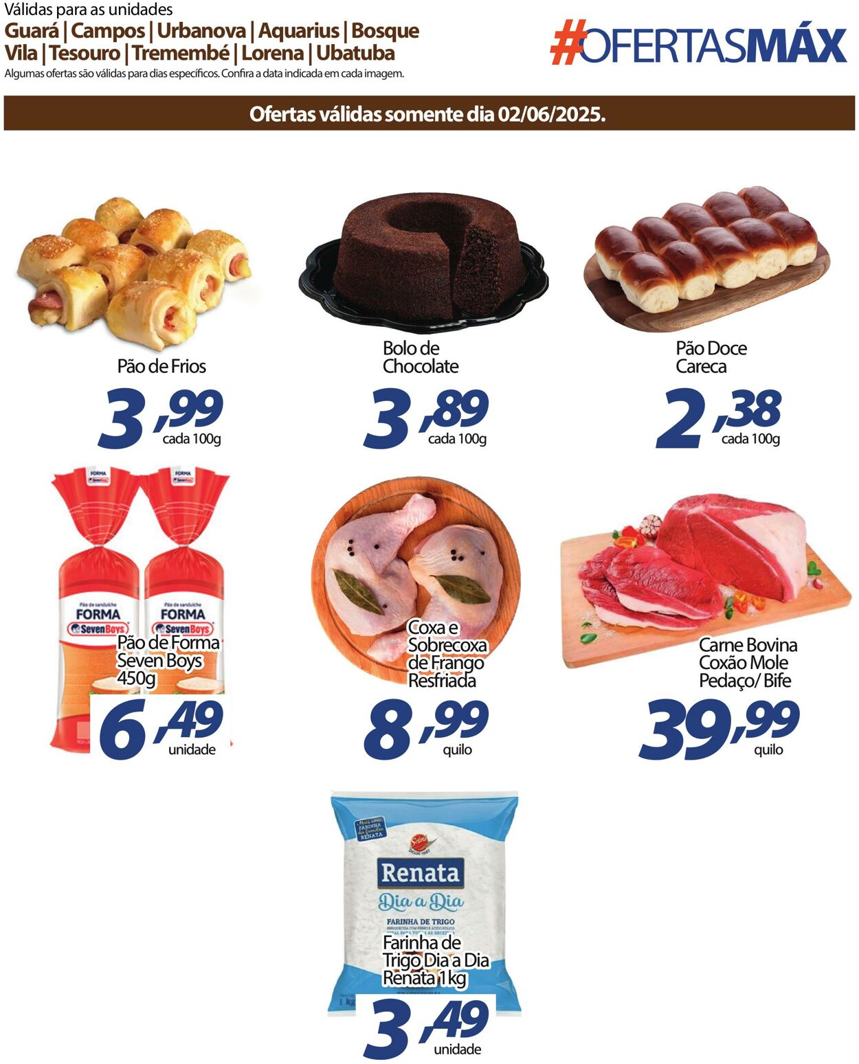 Folheto Supermercado Máximo 02.06.2025 - 02.06.2025