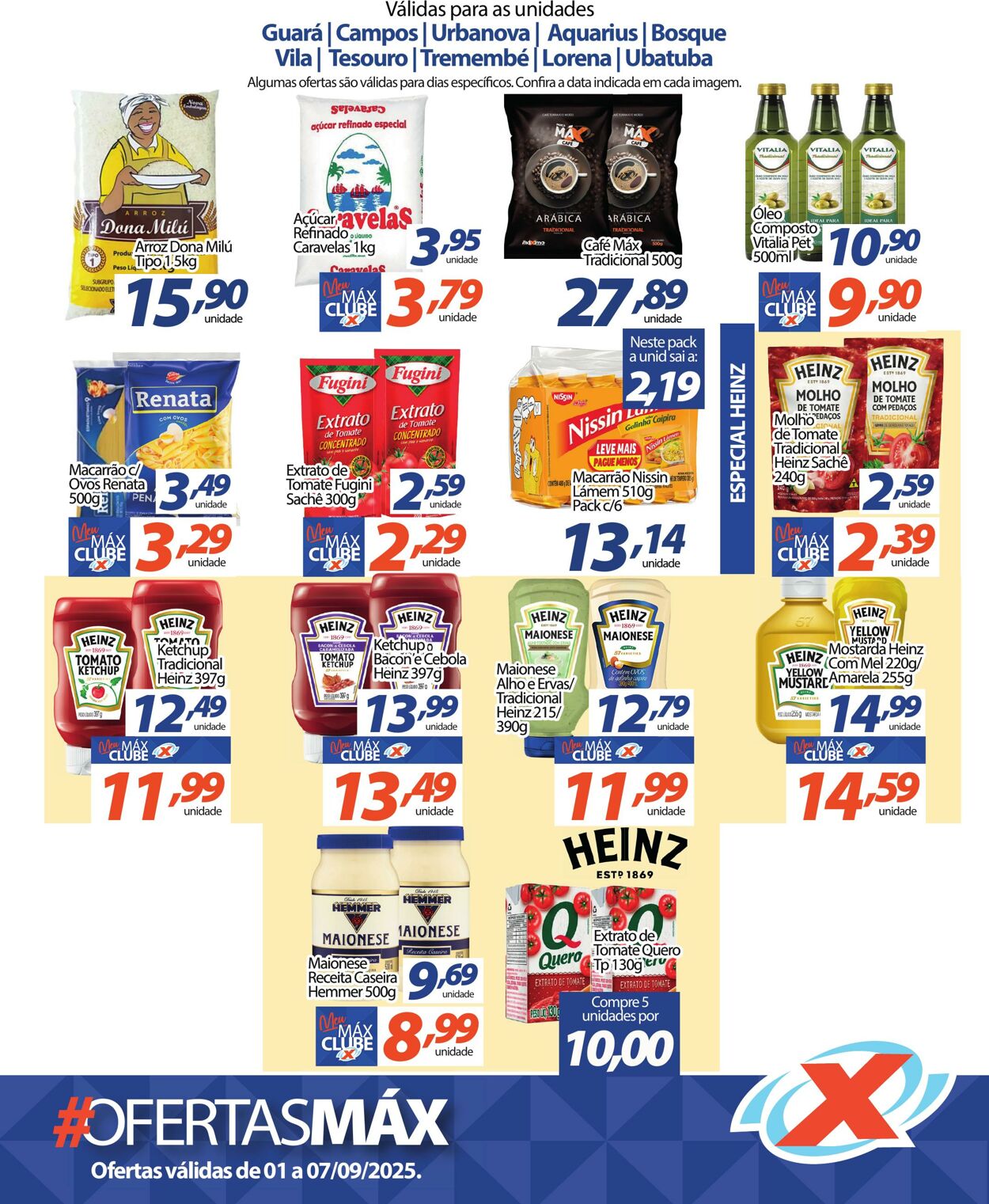 Folheto Supermercado Máximo 01.09.2025 - 07.09.2025