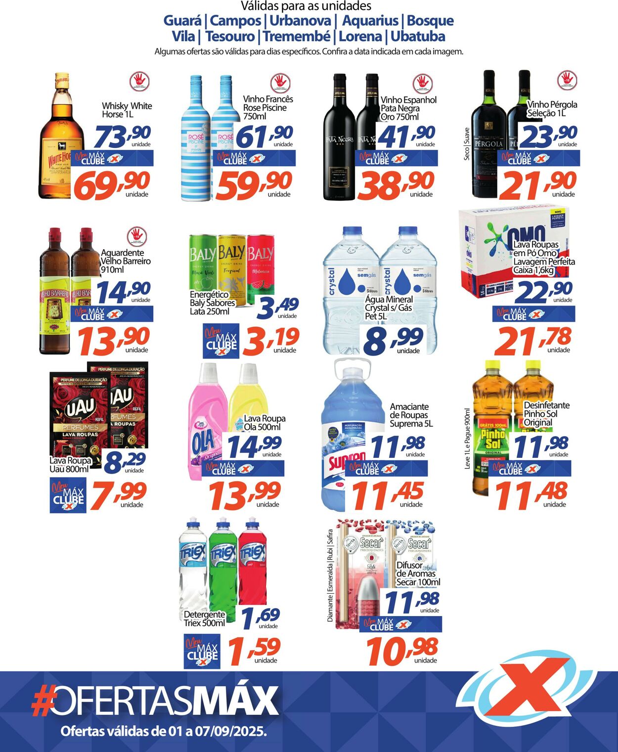 Folheto Supermercado Máximo 01.09.2025 - 07.09.2025